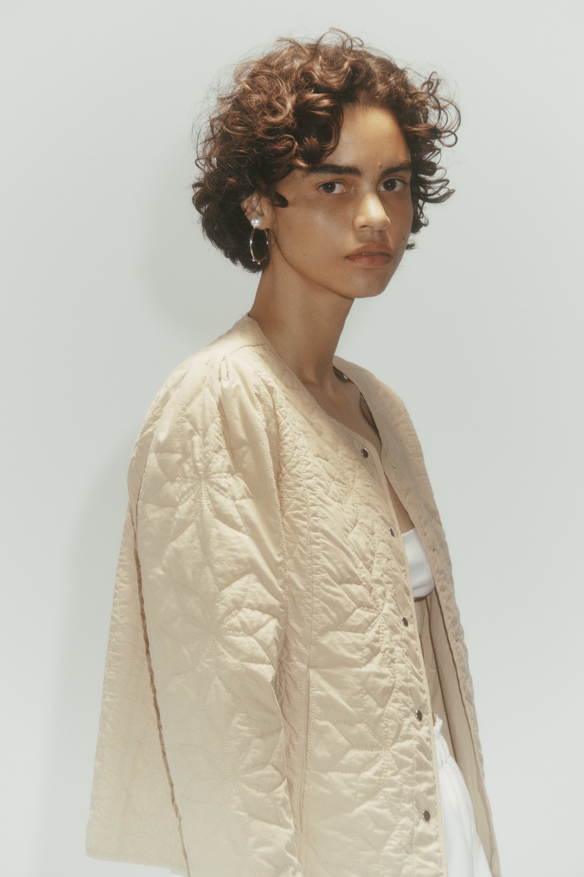 SOLEI JACKET-Tan
