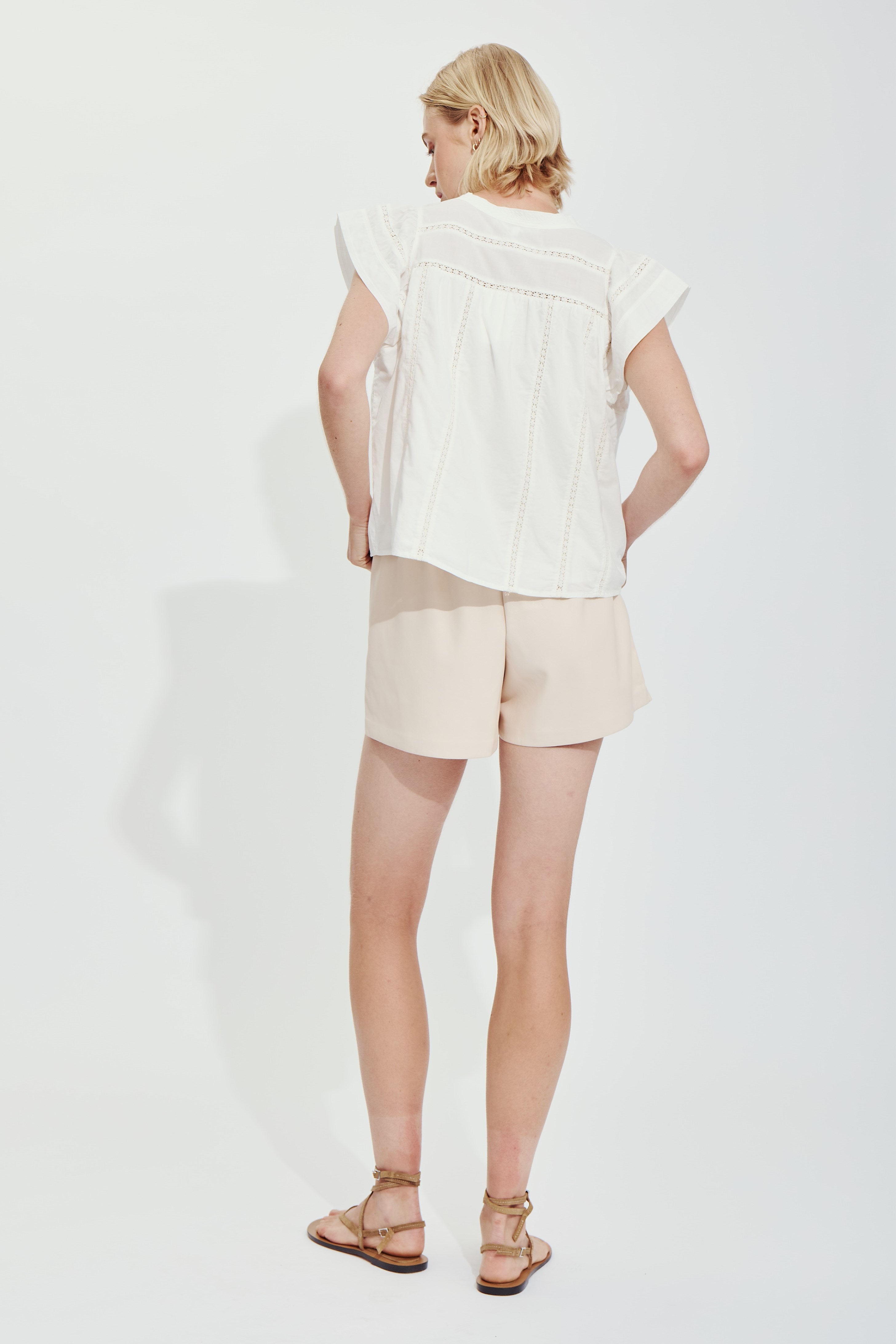 ALMA BLOUSE-White