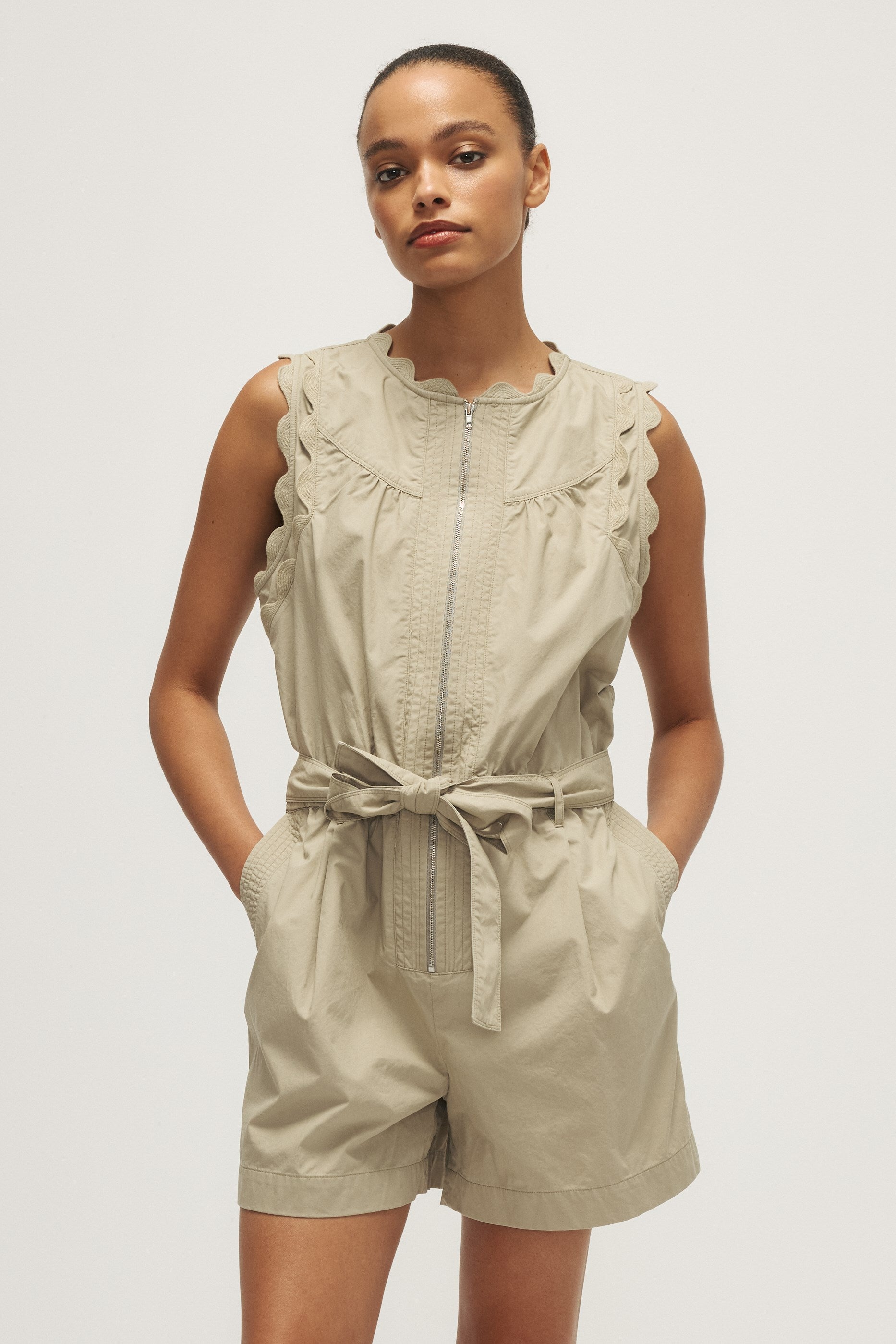 AMOR ROMPER-Light sage