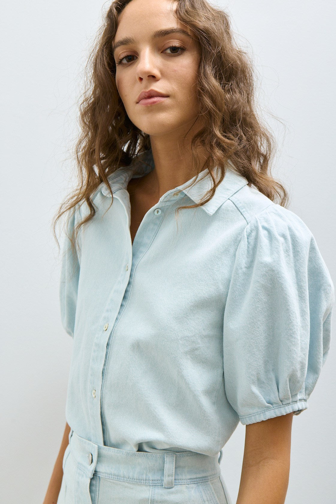 AZELI BLOUSE-Super décolorée
