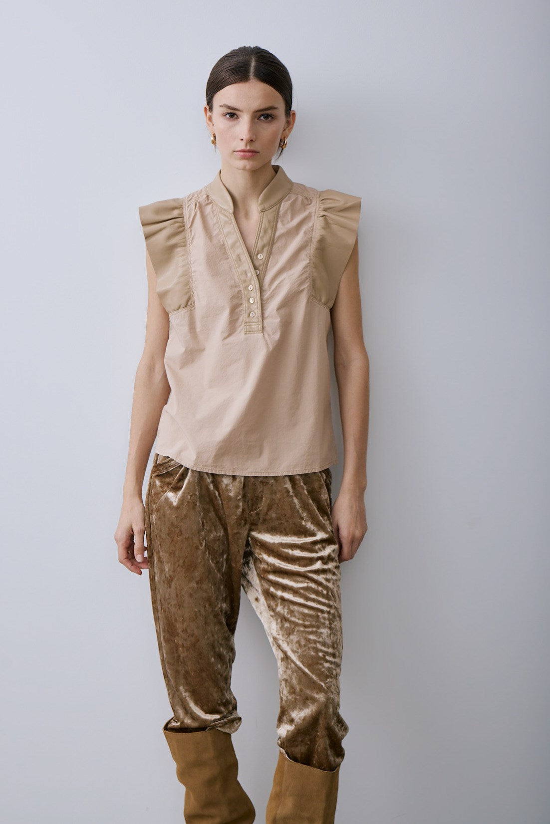 BLAIR TOP-Tan