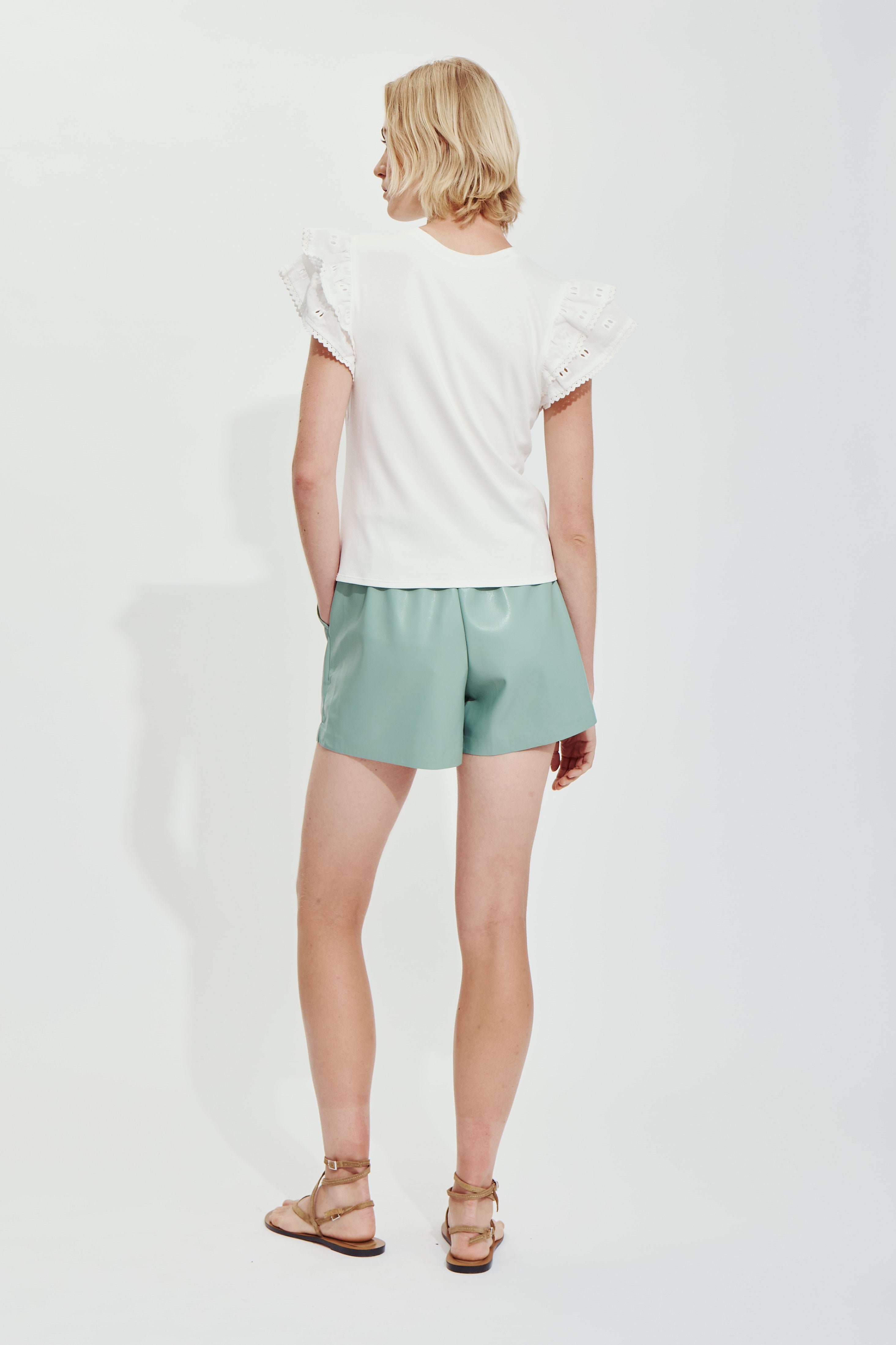 BRIGETTE TOP-Off white