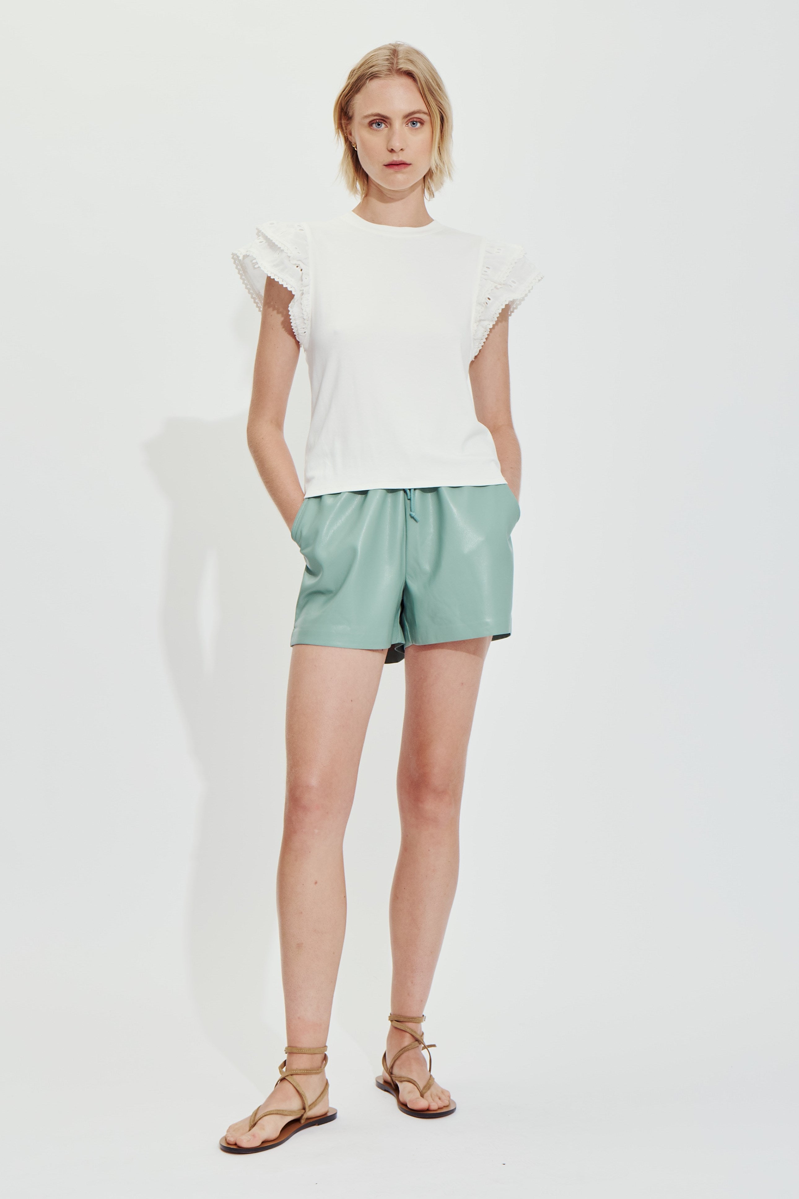 BRIGETTE TOP-Off white