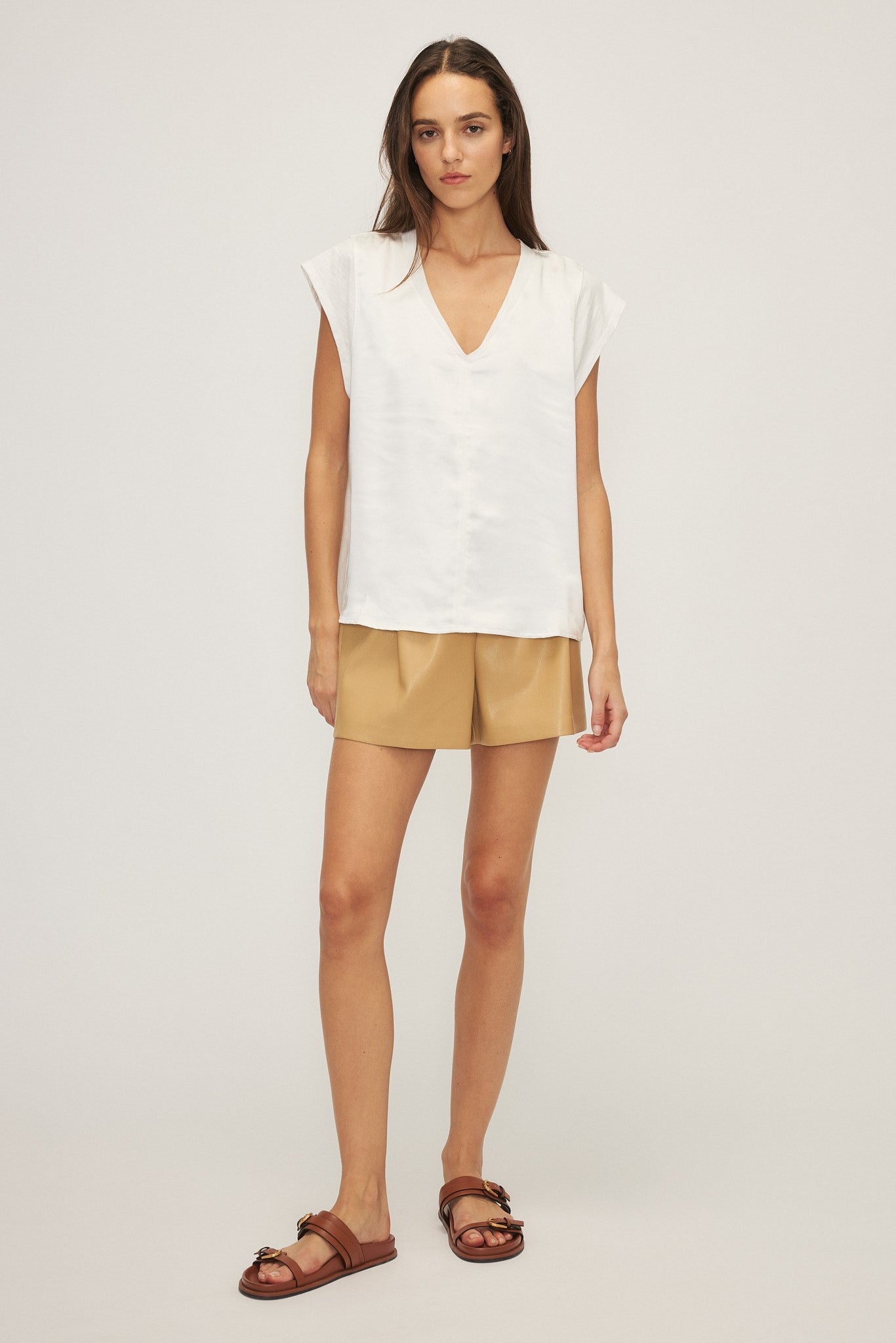 CAMERON TOP-Off white