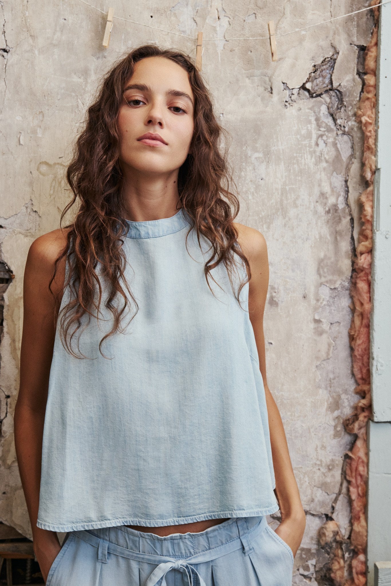 CECIL BLOUSE-Lt super bleached