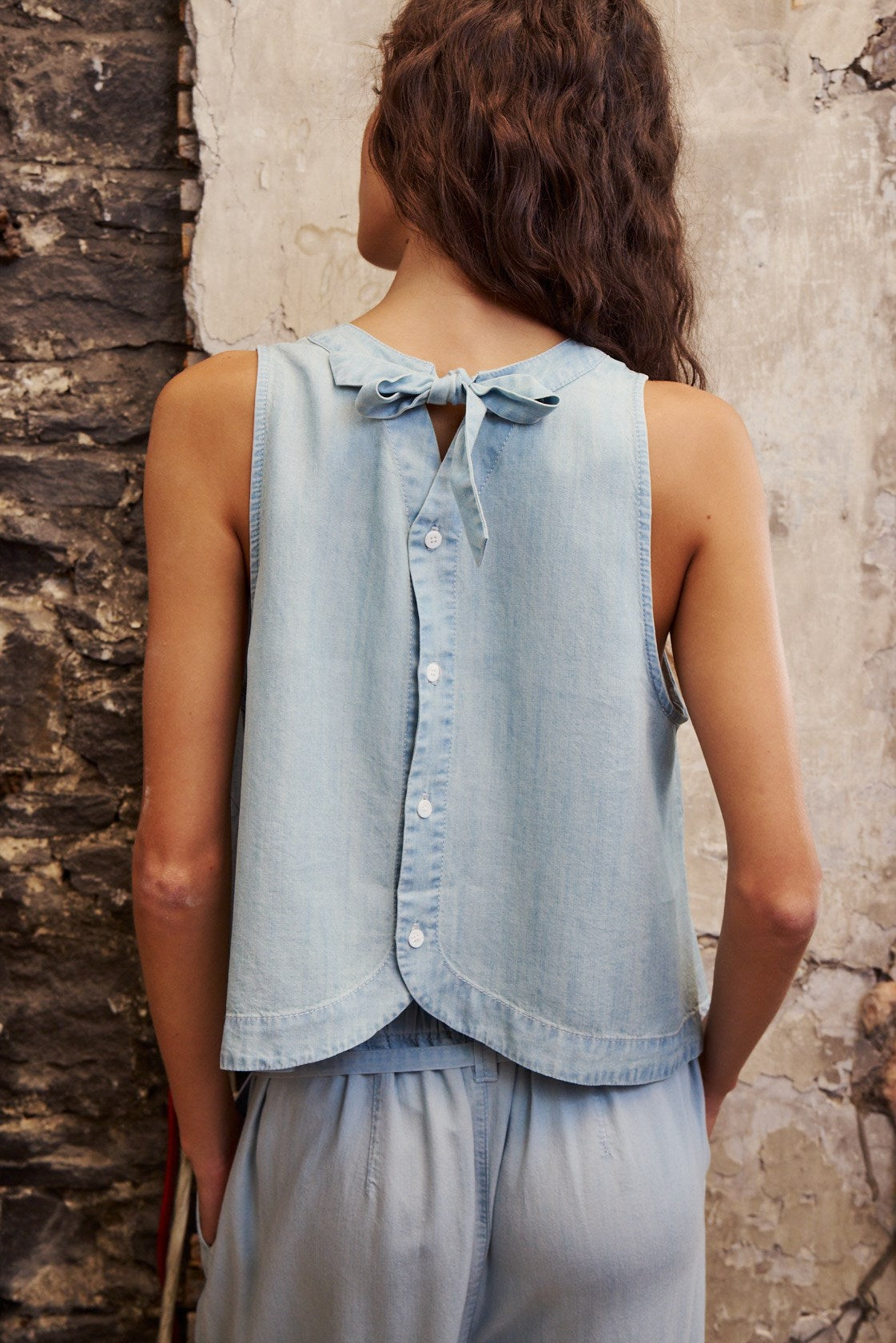 CECIL BLOUSE-Lt super bleached