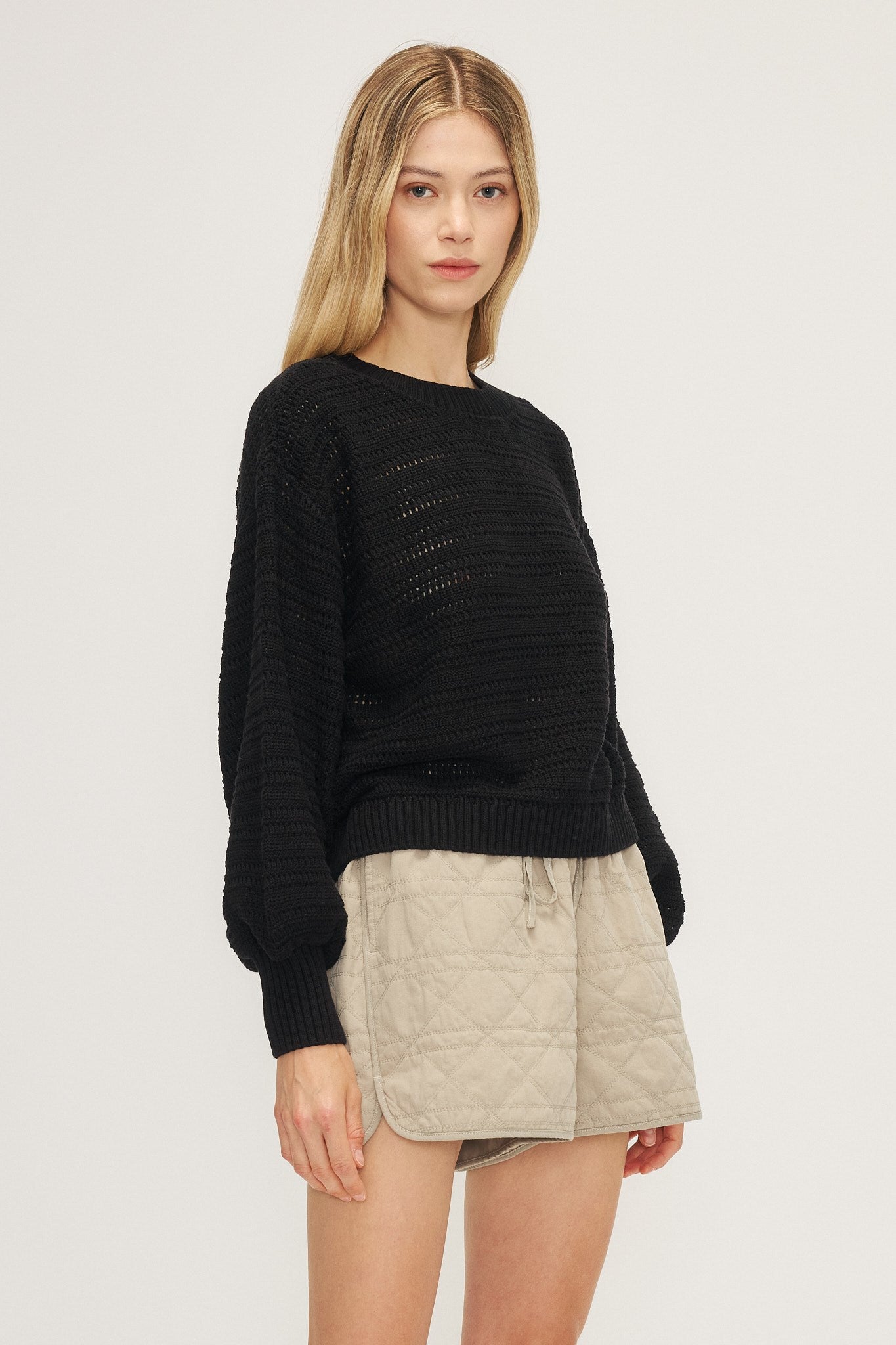celina sweater-Noir