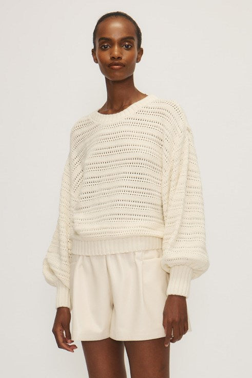 CELINA SWEATER-Cream