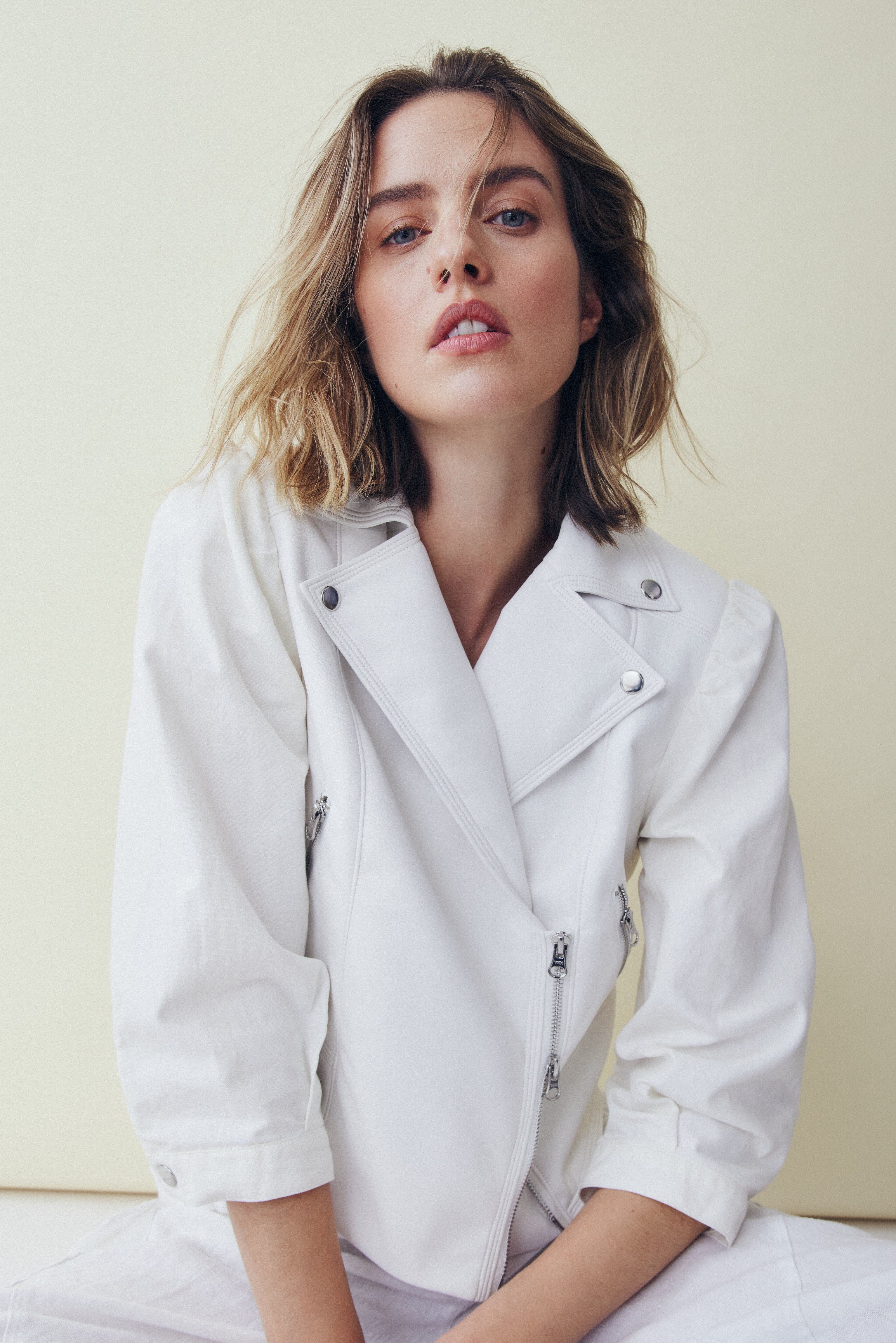 CLOVER JACKET-Off white