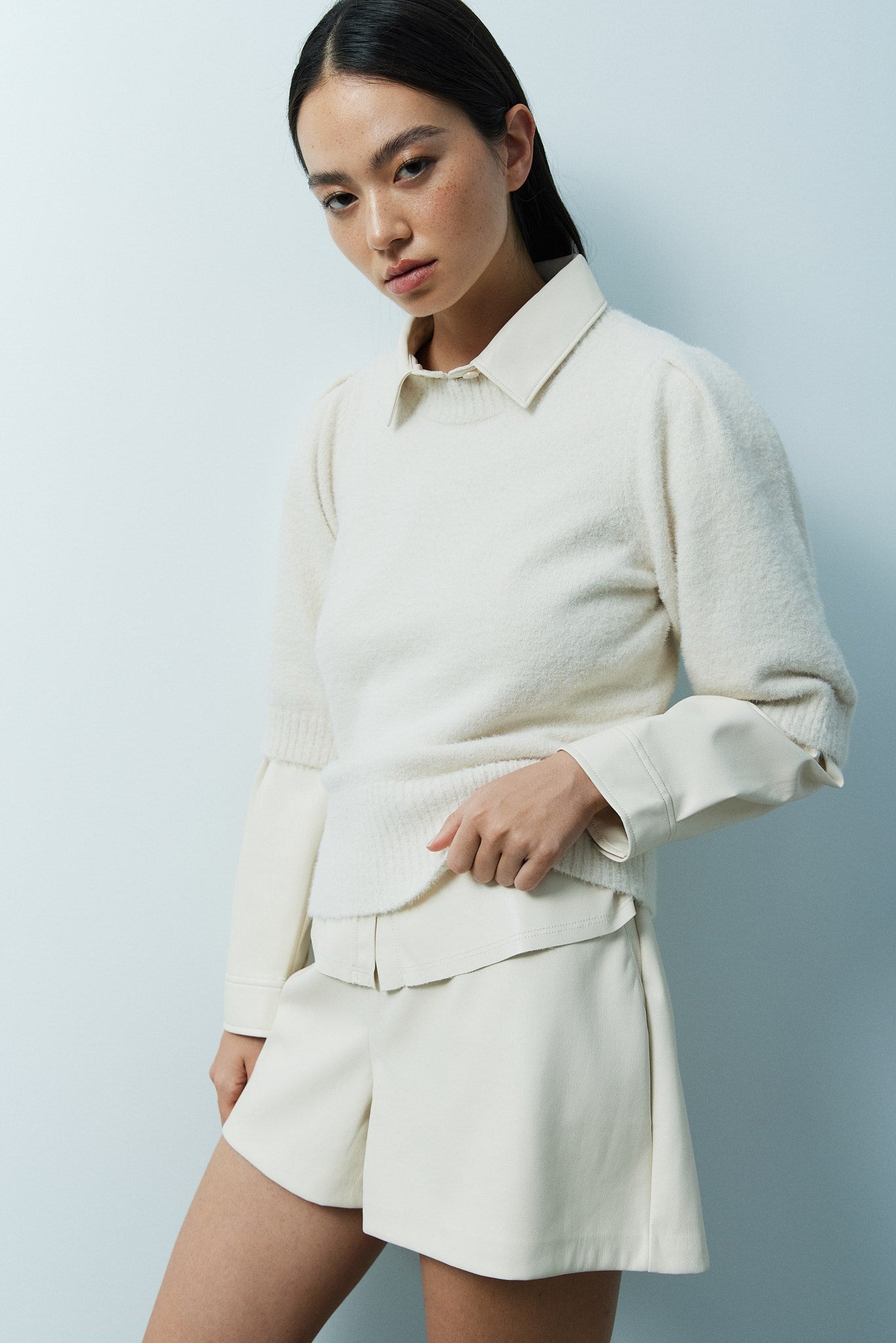 DRIANE SHIRT-Crème