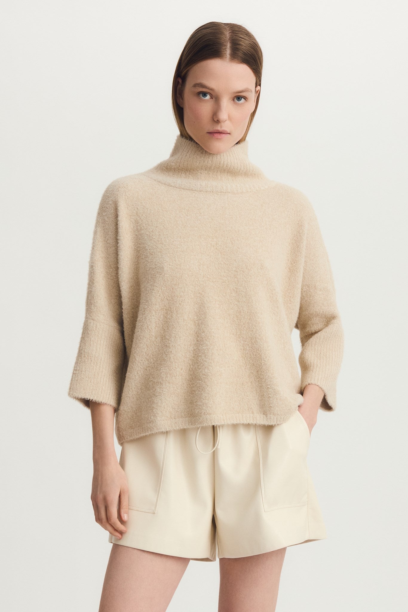 ELLA SWEATER-Taupe
