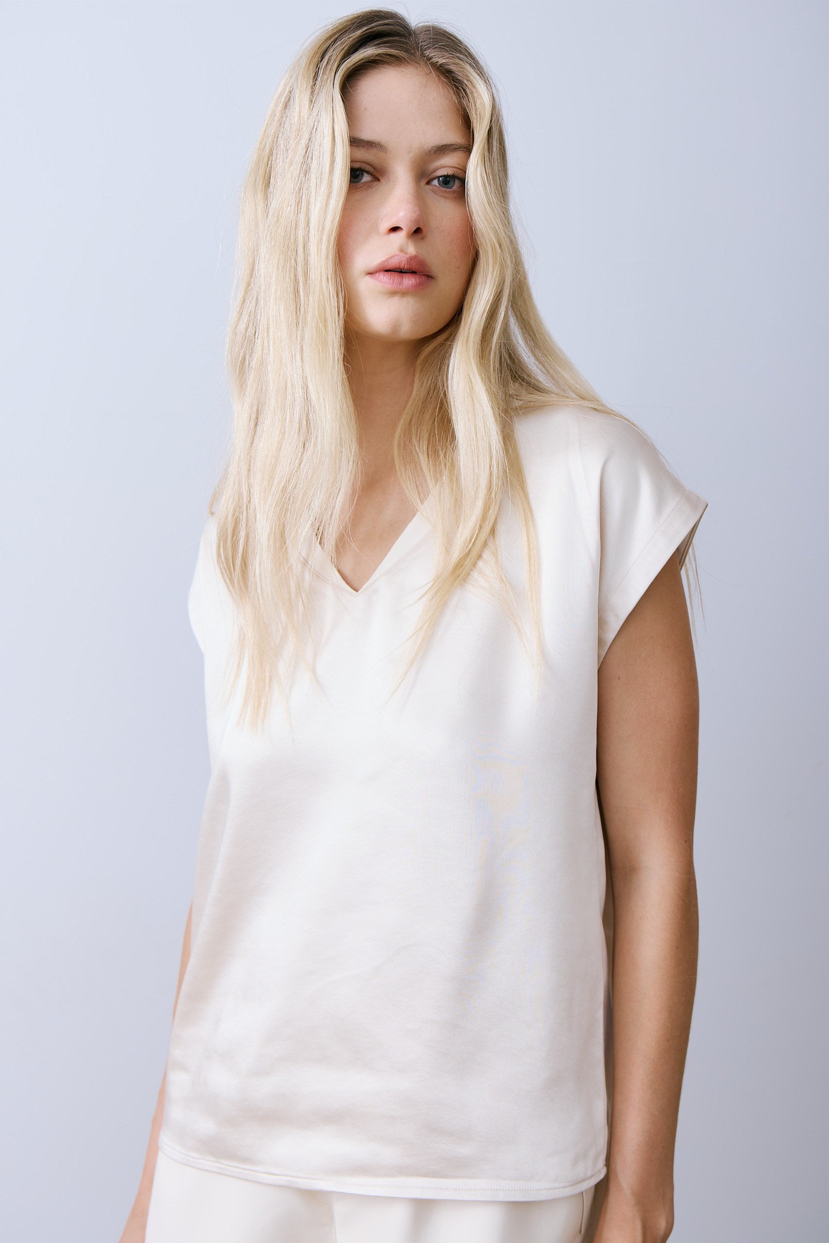 GARICK TOP-Lt beige