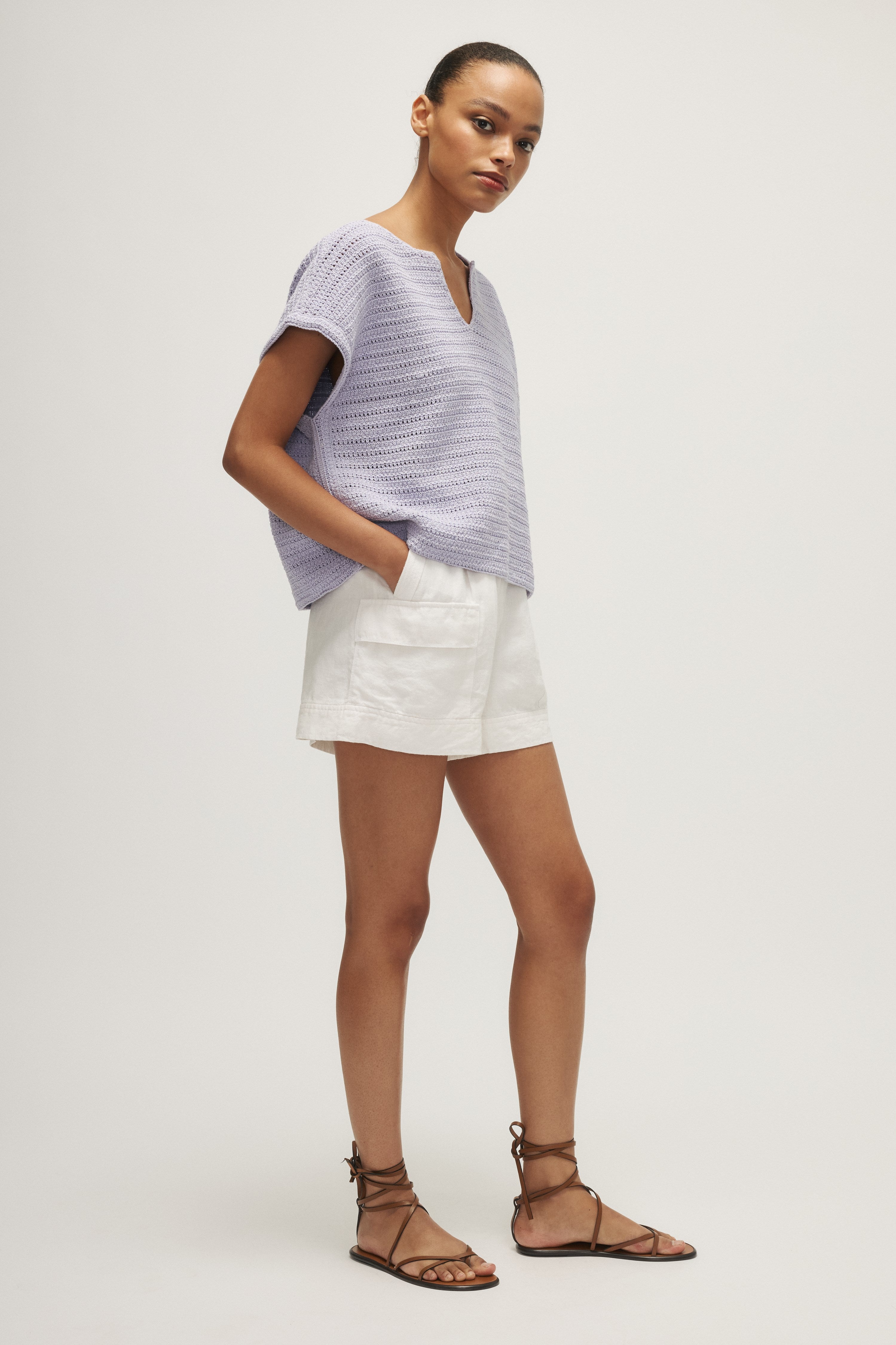 HARLAN SWEATER-Lavender