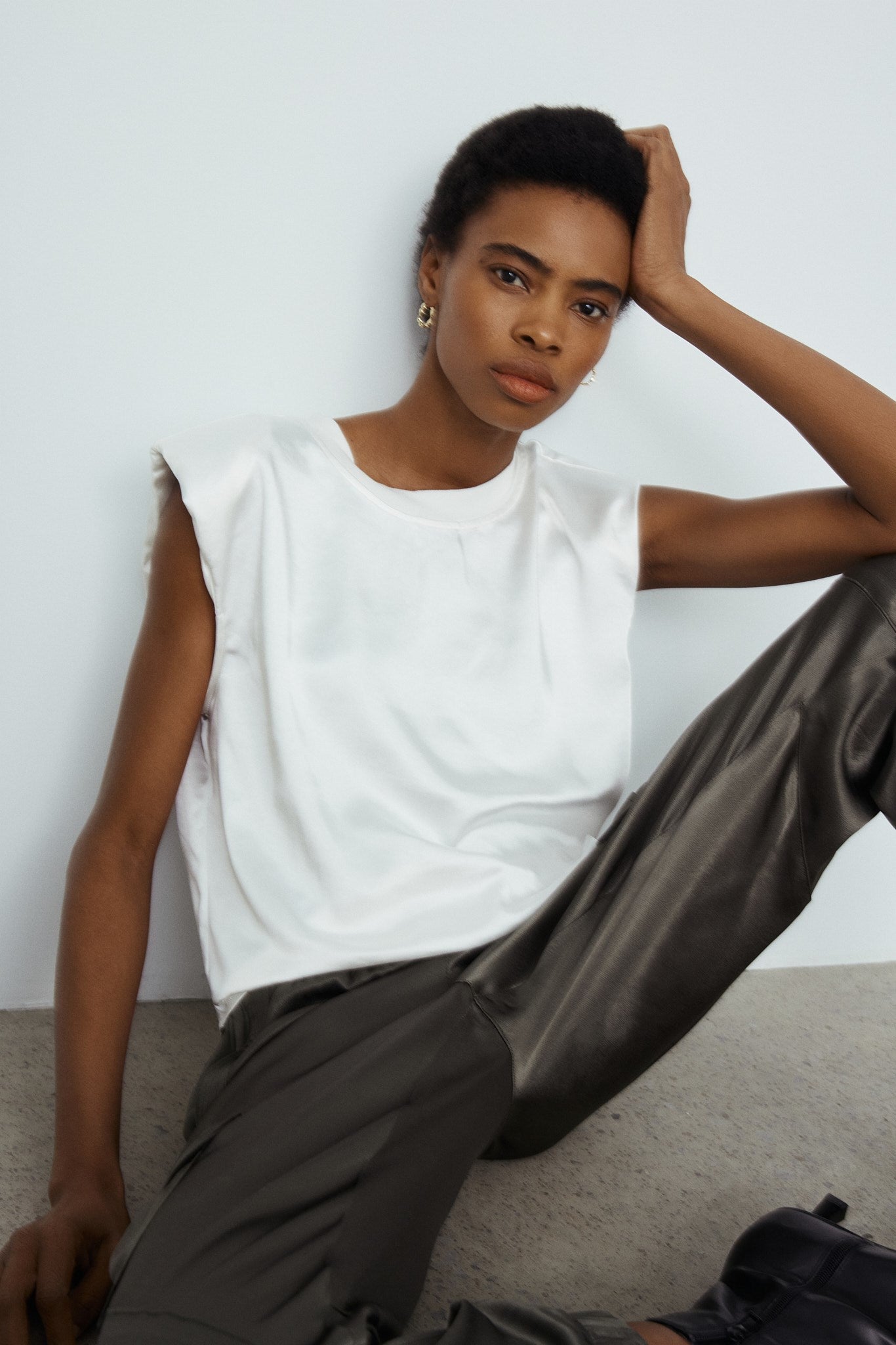 HELORA TOP - Off-white