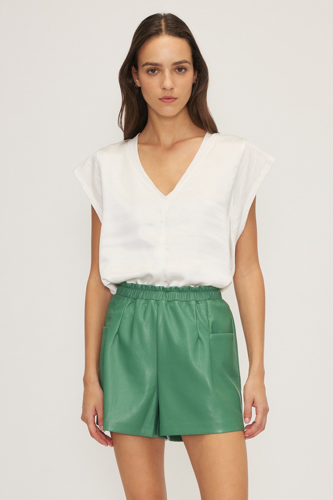 HUDSON SHORT-Exotic green