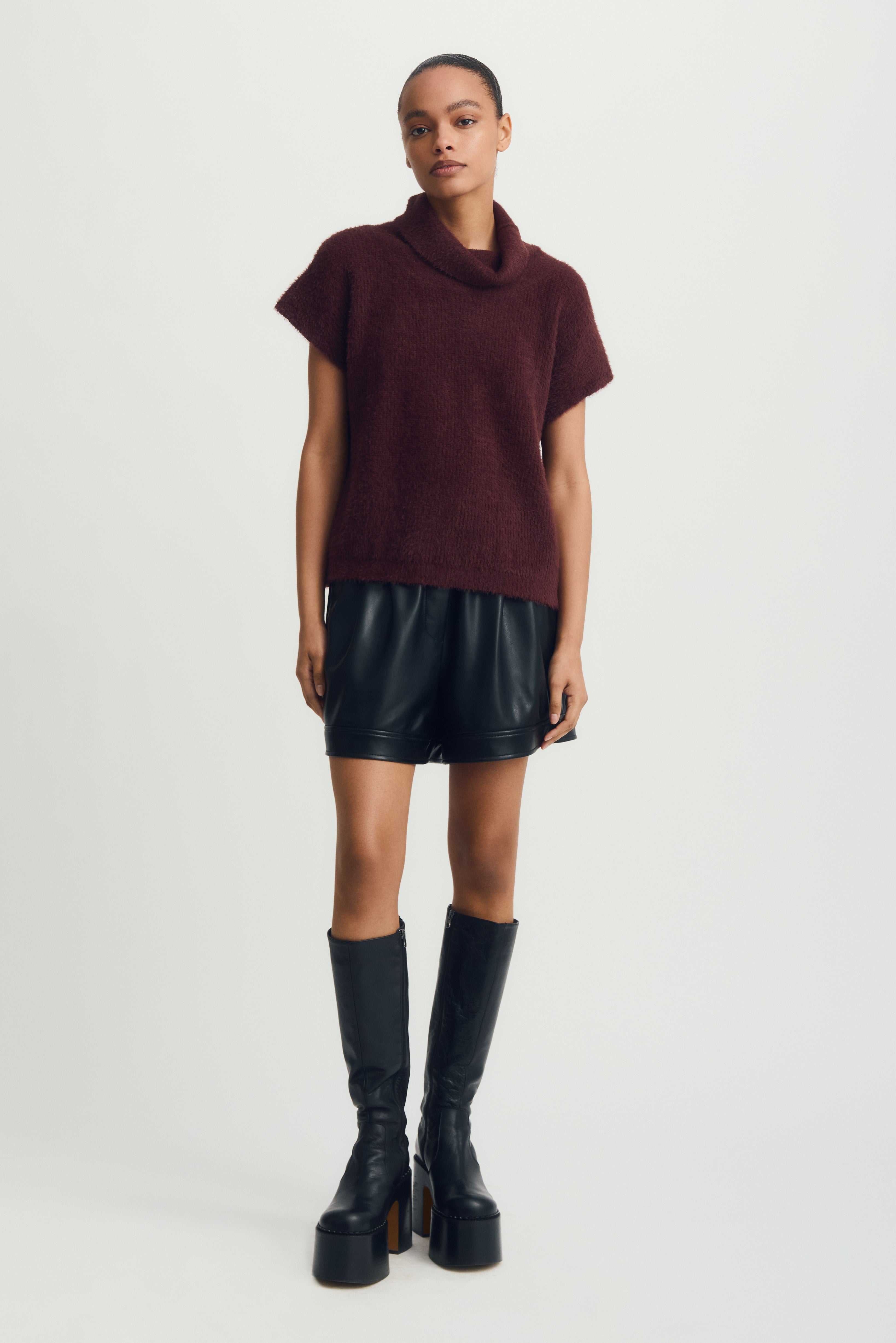 PULL JACK - BORDEAUX
