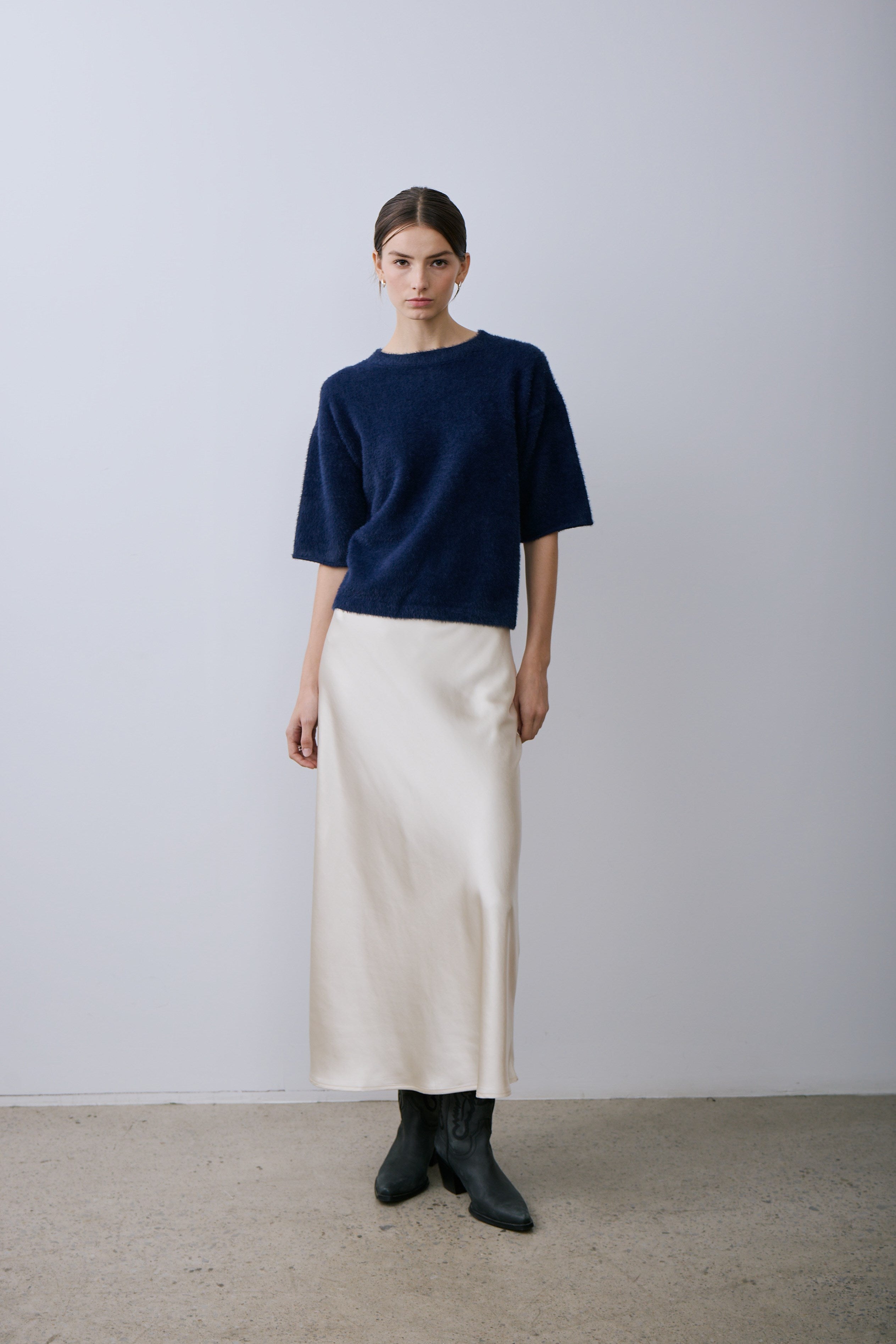 JENNA SWEATER-Blue