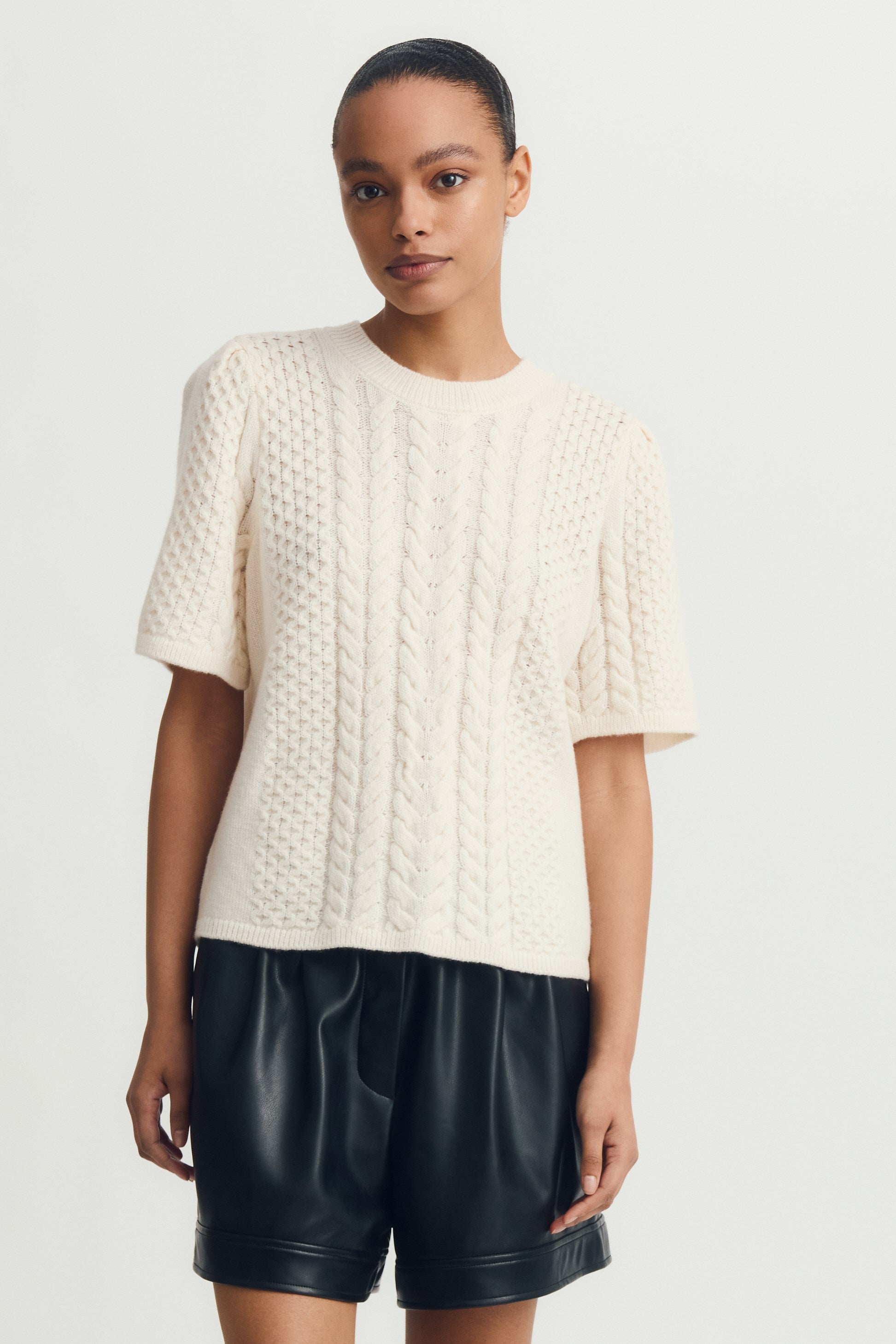 JOVE SWEATER-Cream