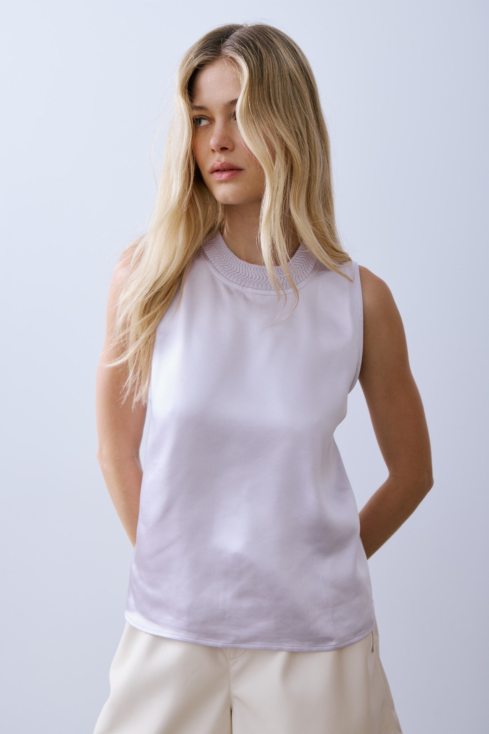 KINSLEY TOP-Lilas