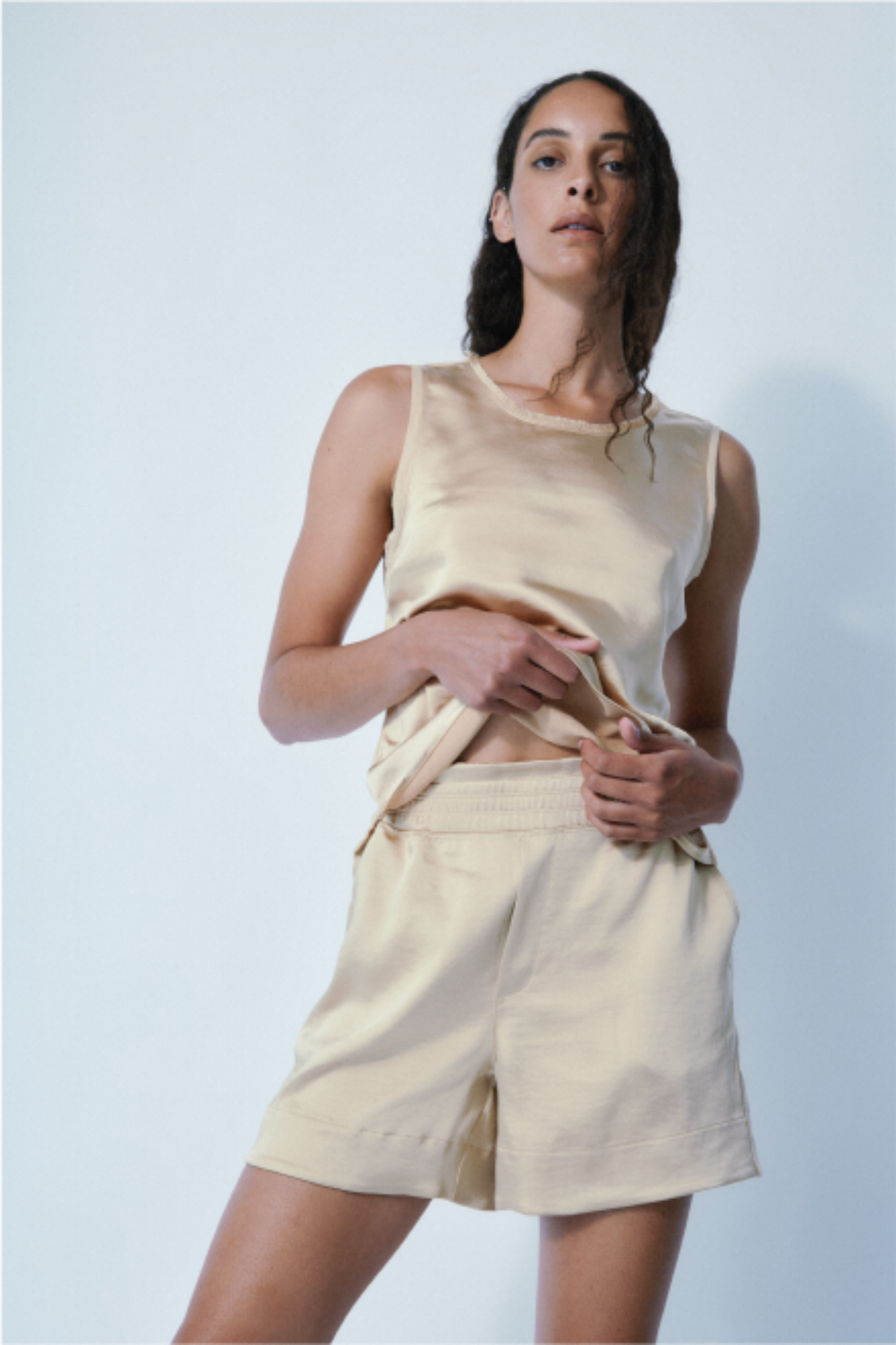 LAUREN SHORT-Gold