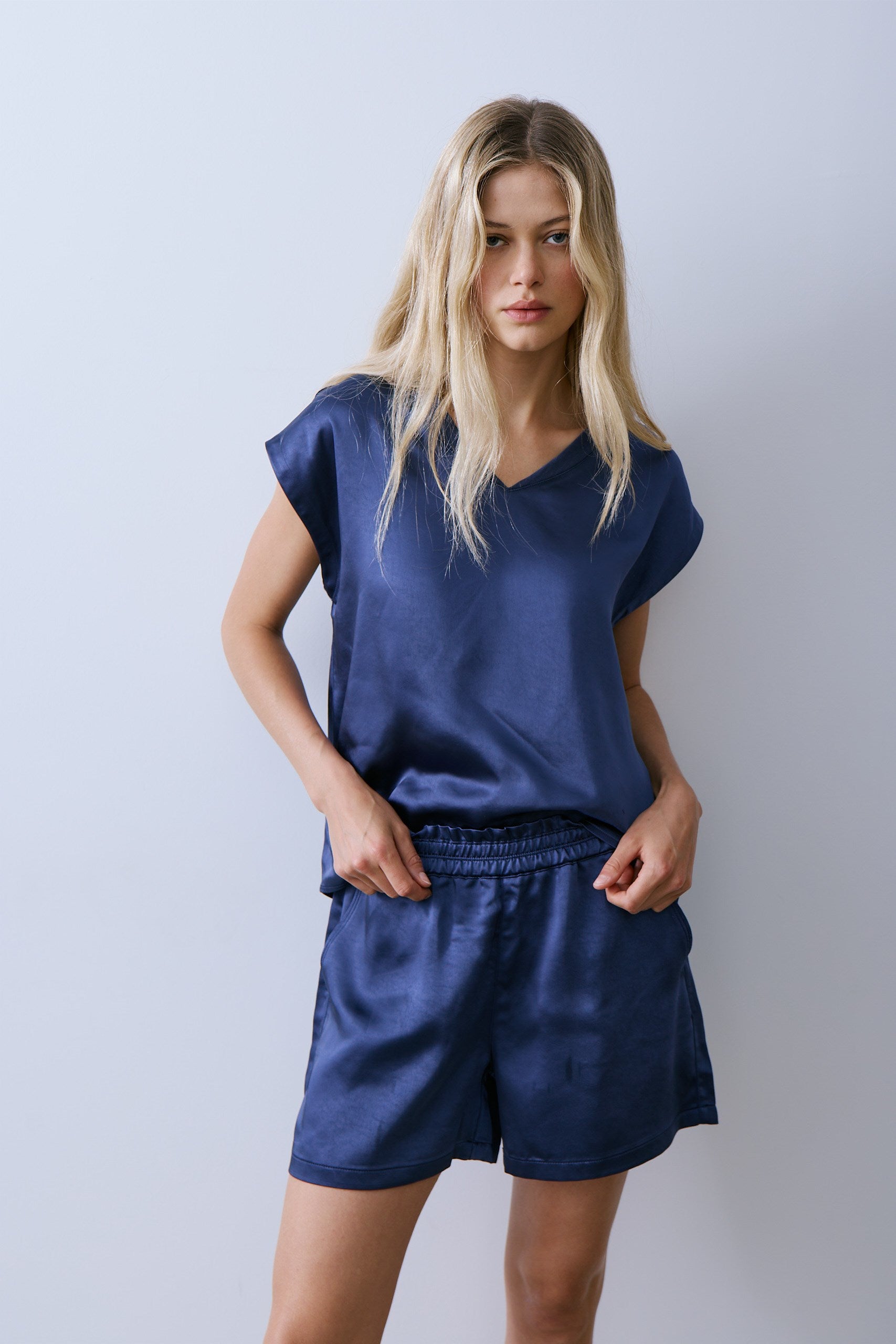 LAUREN SHORT-Navy