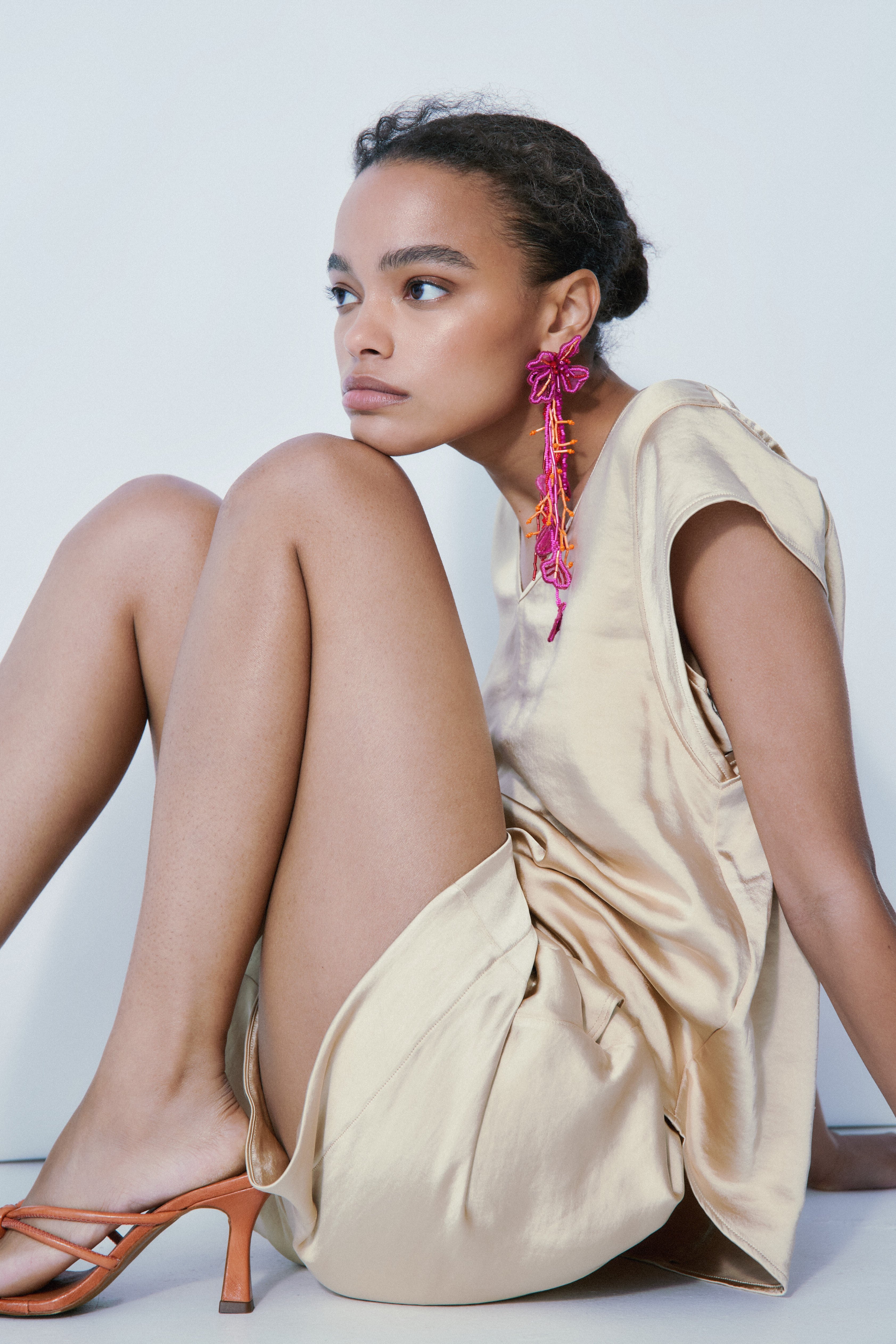 LAUREN SHORT-Nougat