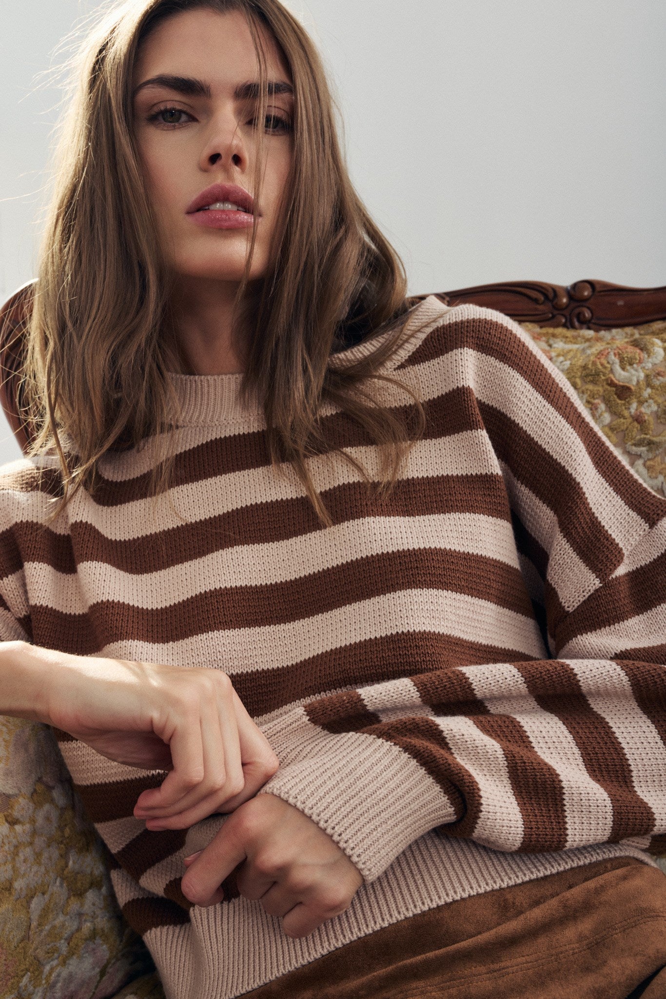 LILA-Moka stripes
