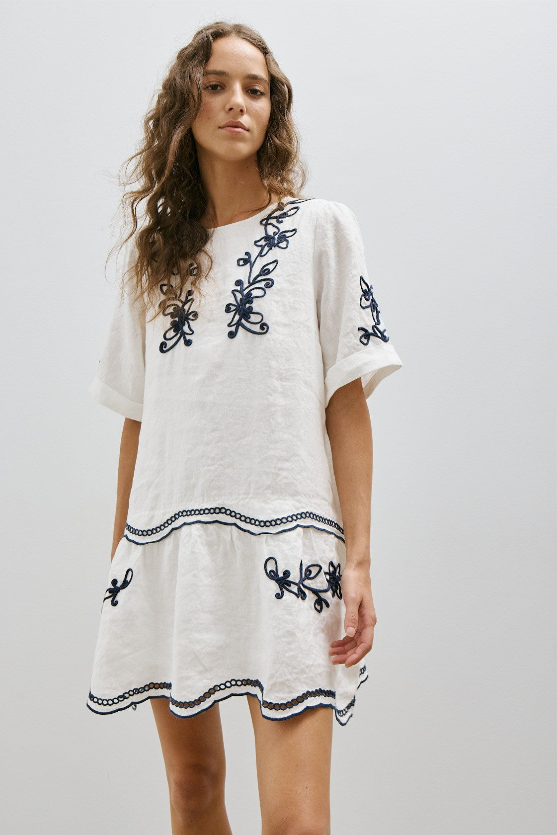 Robe LIRIO - Blanc cassé