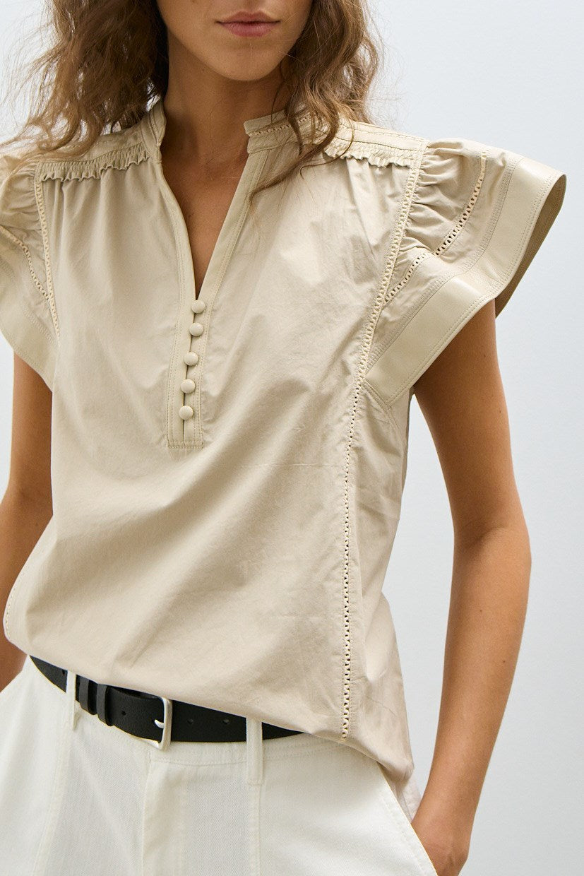 MANA BLOUSE-Ciment