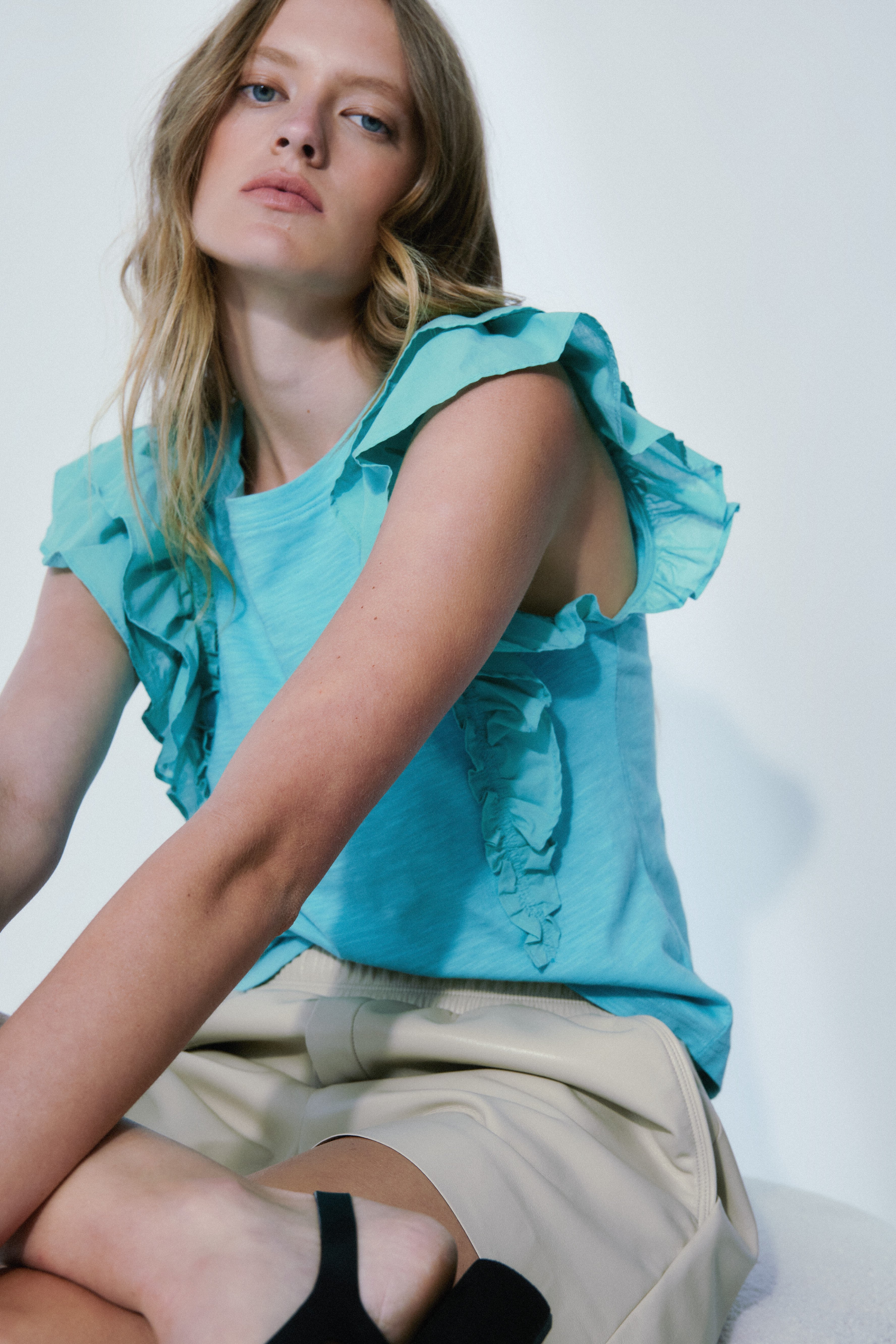 MARBELLA TOP-Tribe green