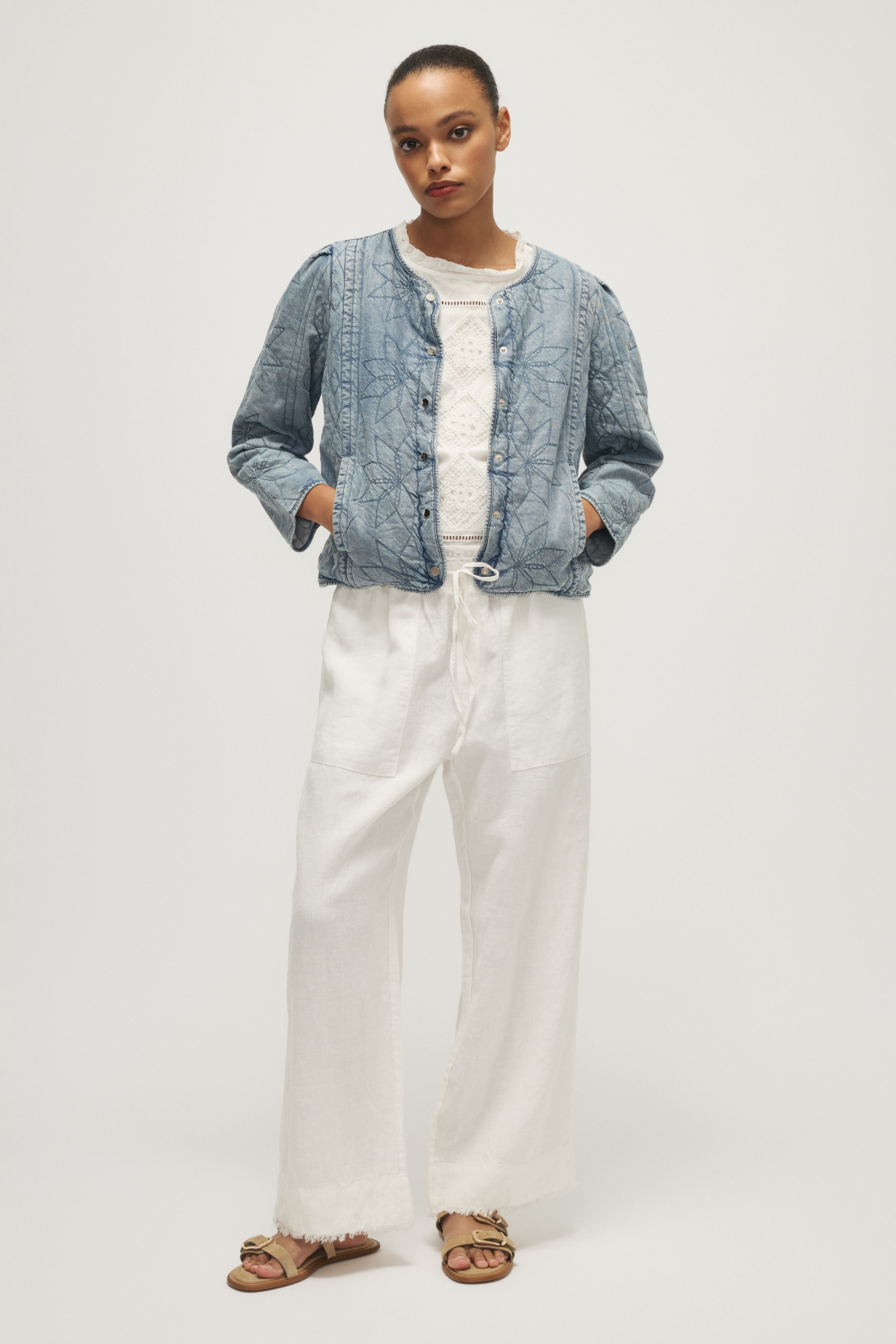Veste MAY - Bleu moyen