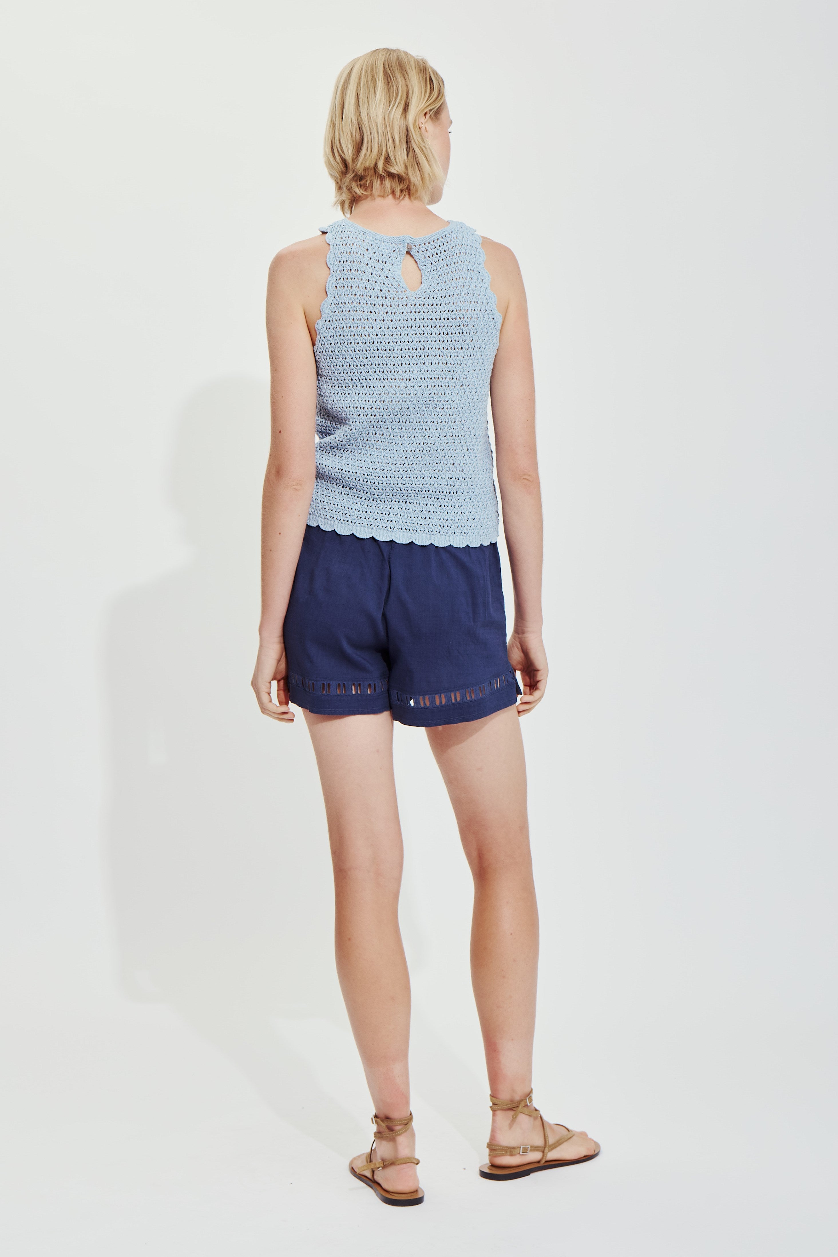 MIRALI TOP-Light blue