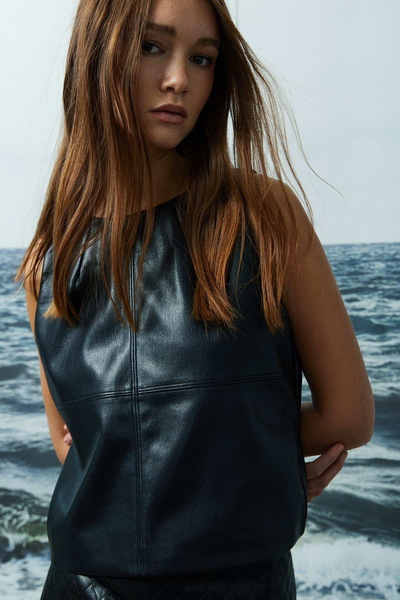 MIRENA TOP - Noir