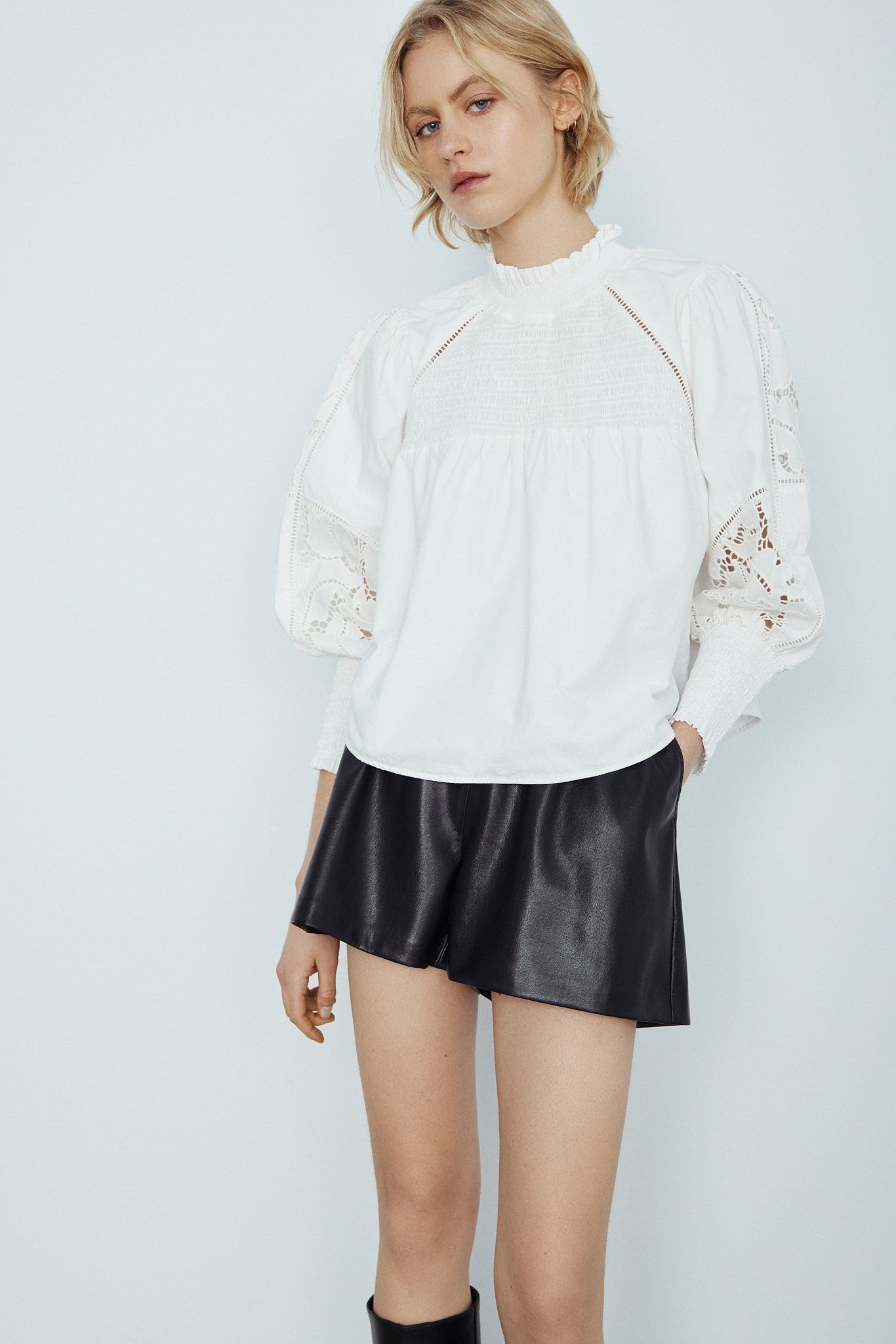 PASCAL BLOUSE - Blanc cassé