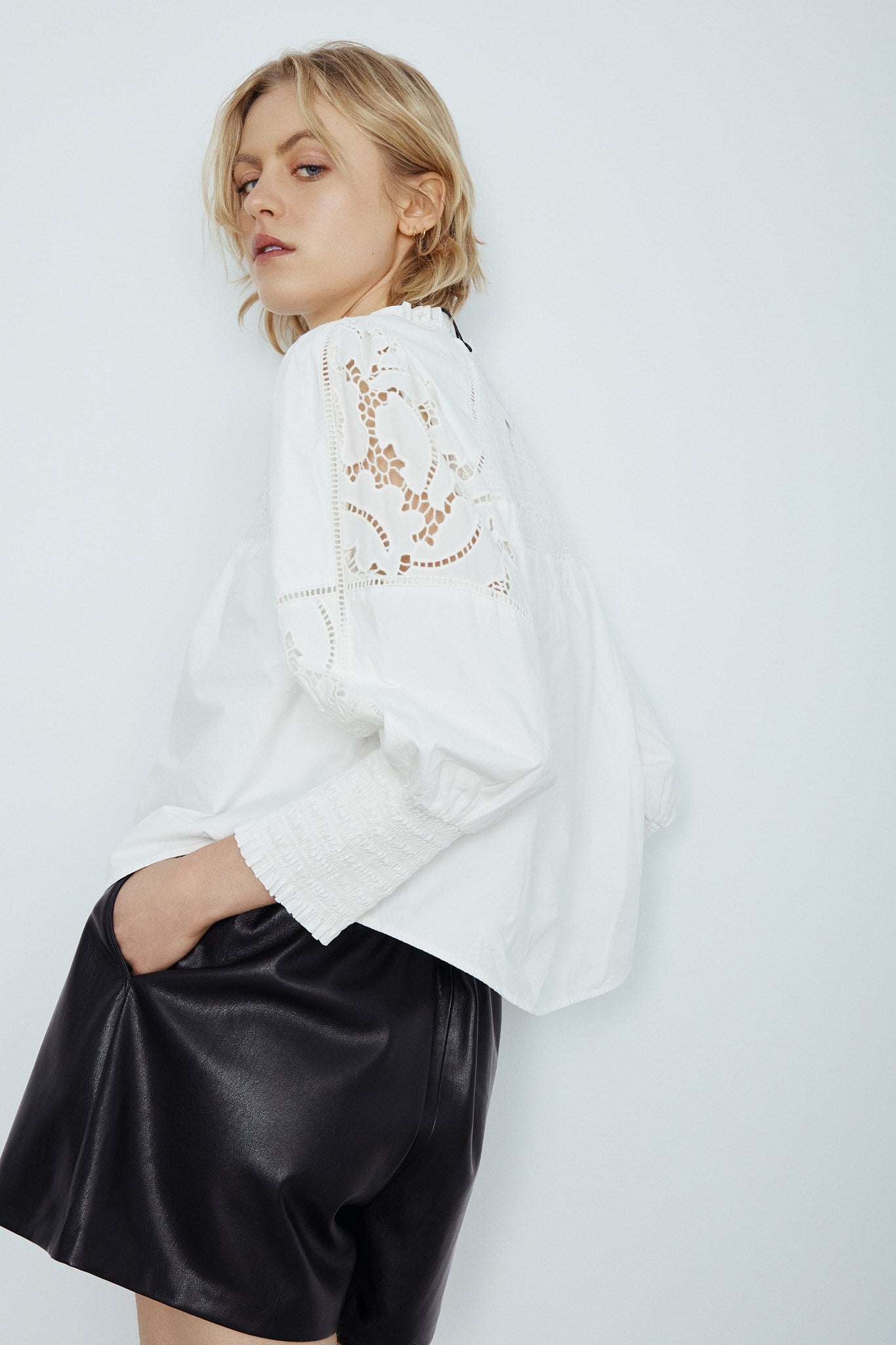 PASCAL BLOUSE - Blanc cassé