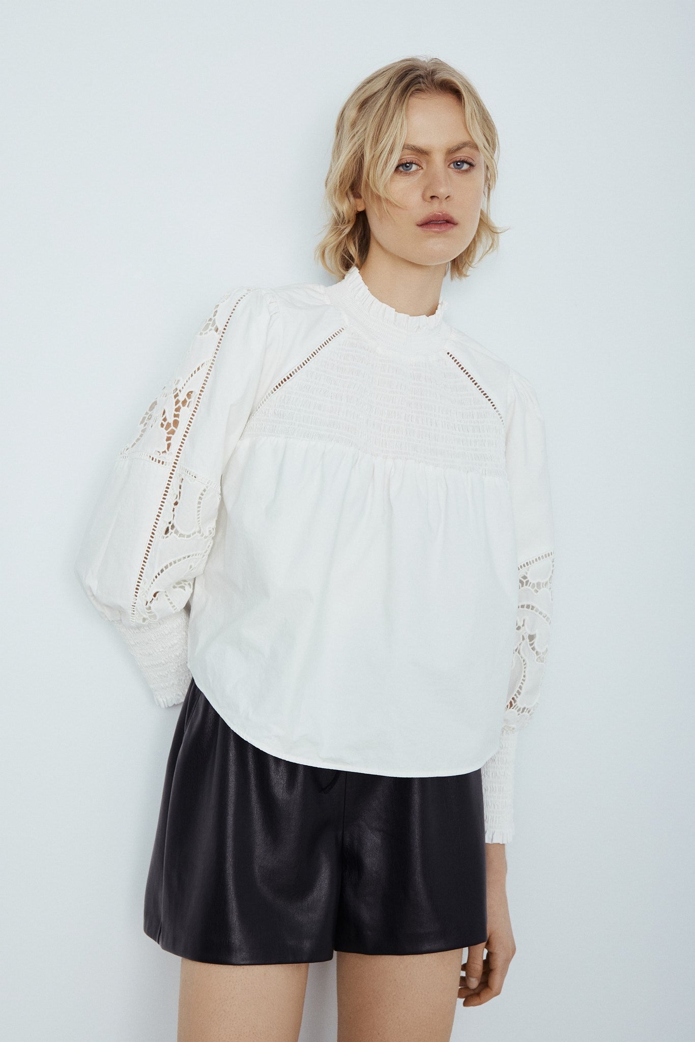 PASCAL BLOUSE - Blanc cassé