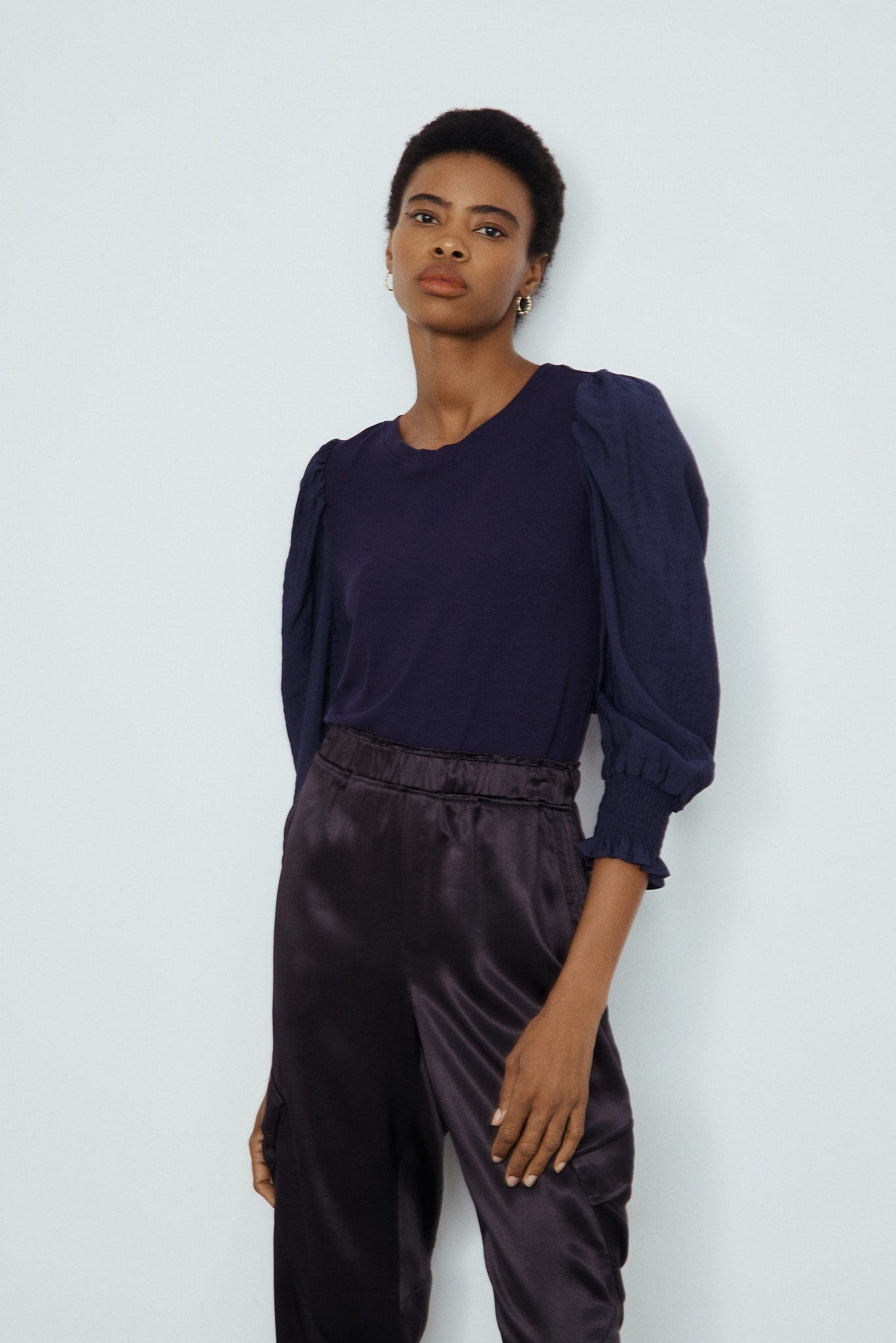 PHILIPA TOP-Midnight navy