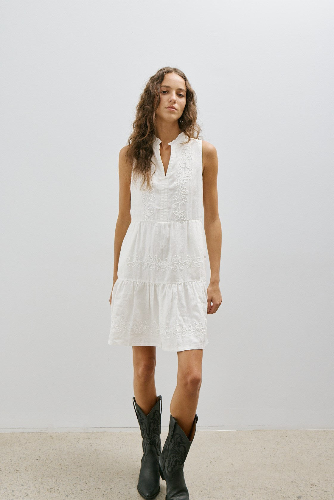 RICO DRESS-Off white