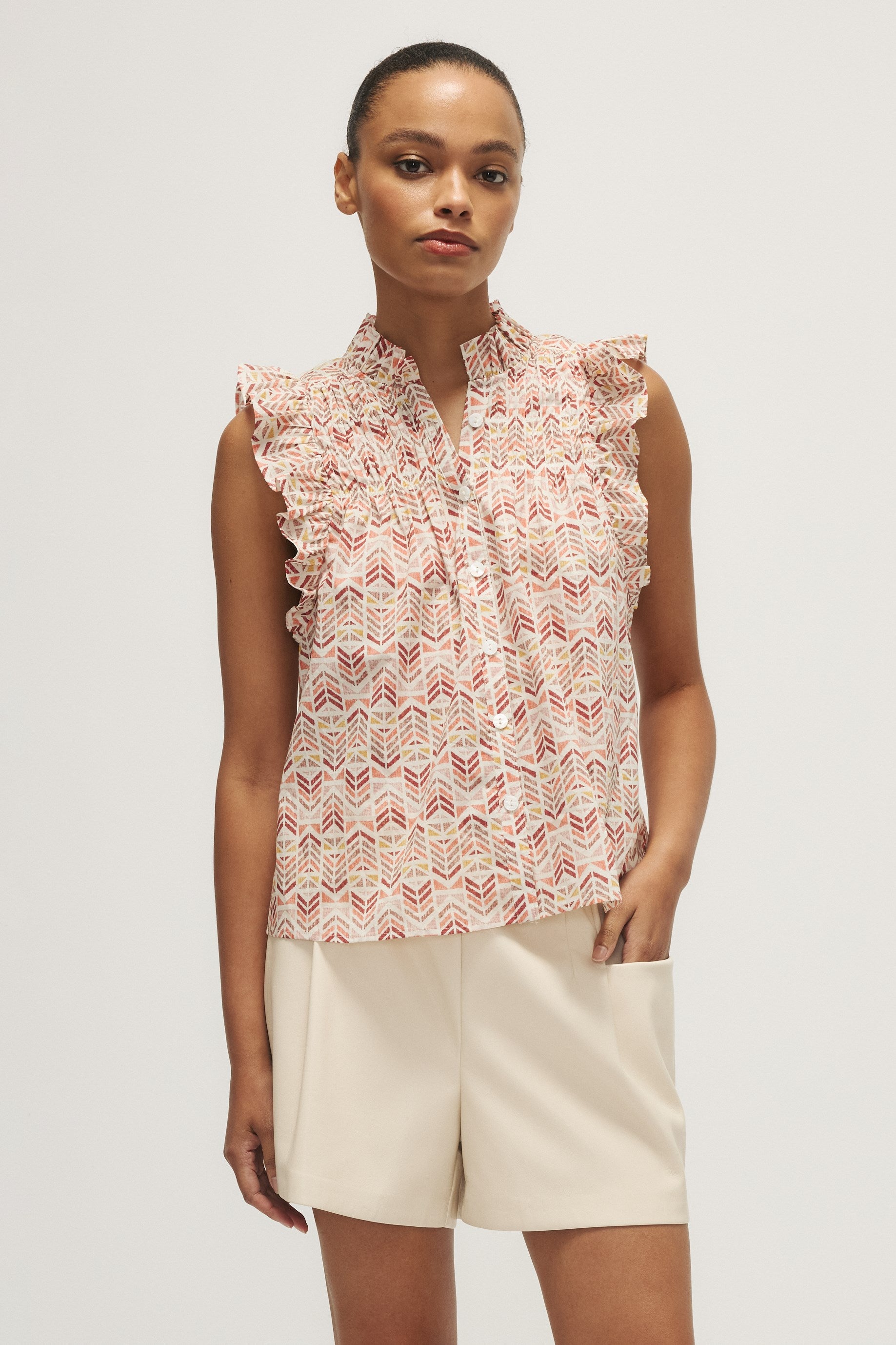 RILEY BLOUSE-Boho ethnic