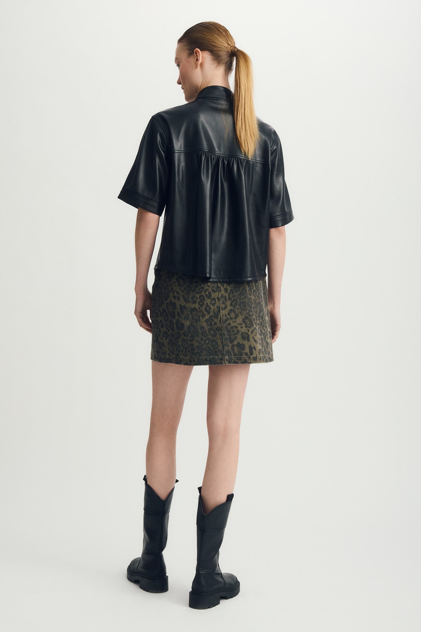 ROSAMUND BLOUSE-Black