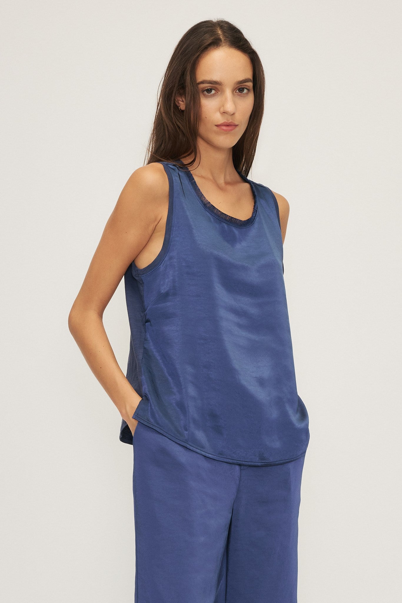 SIENNA TOP - Marine d'été