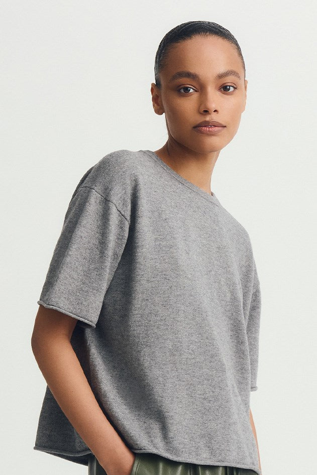 SOFIA PULL - gris foncé