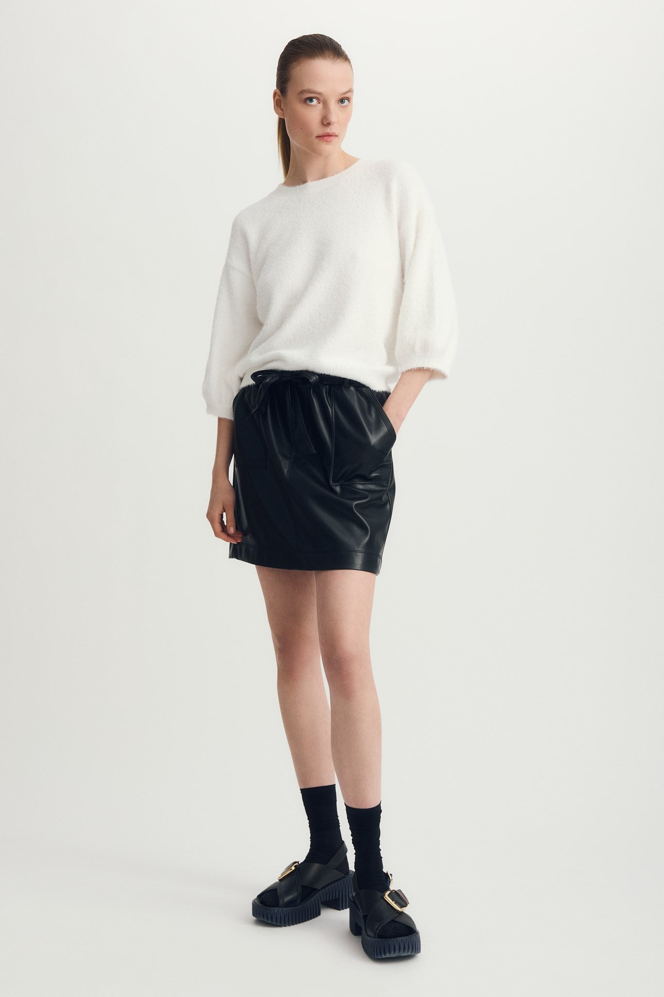 THEO SWEATER-Off white