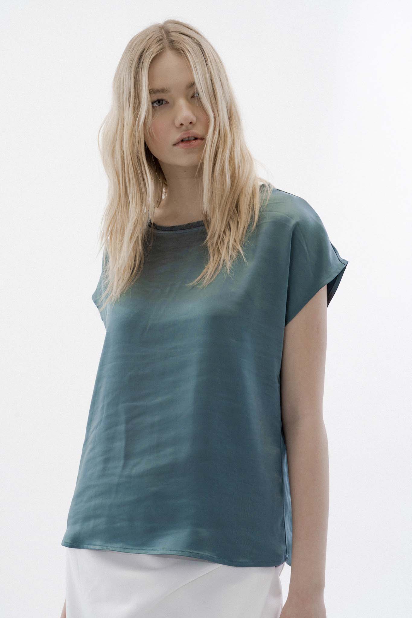 Juny satin tee