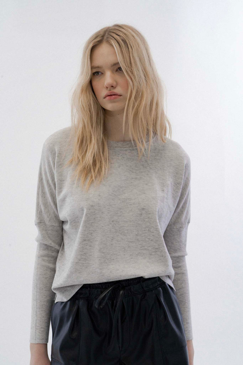 Jules light grey mix sweater