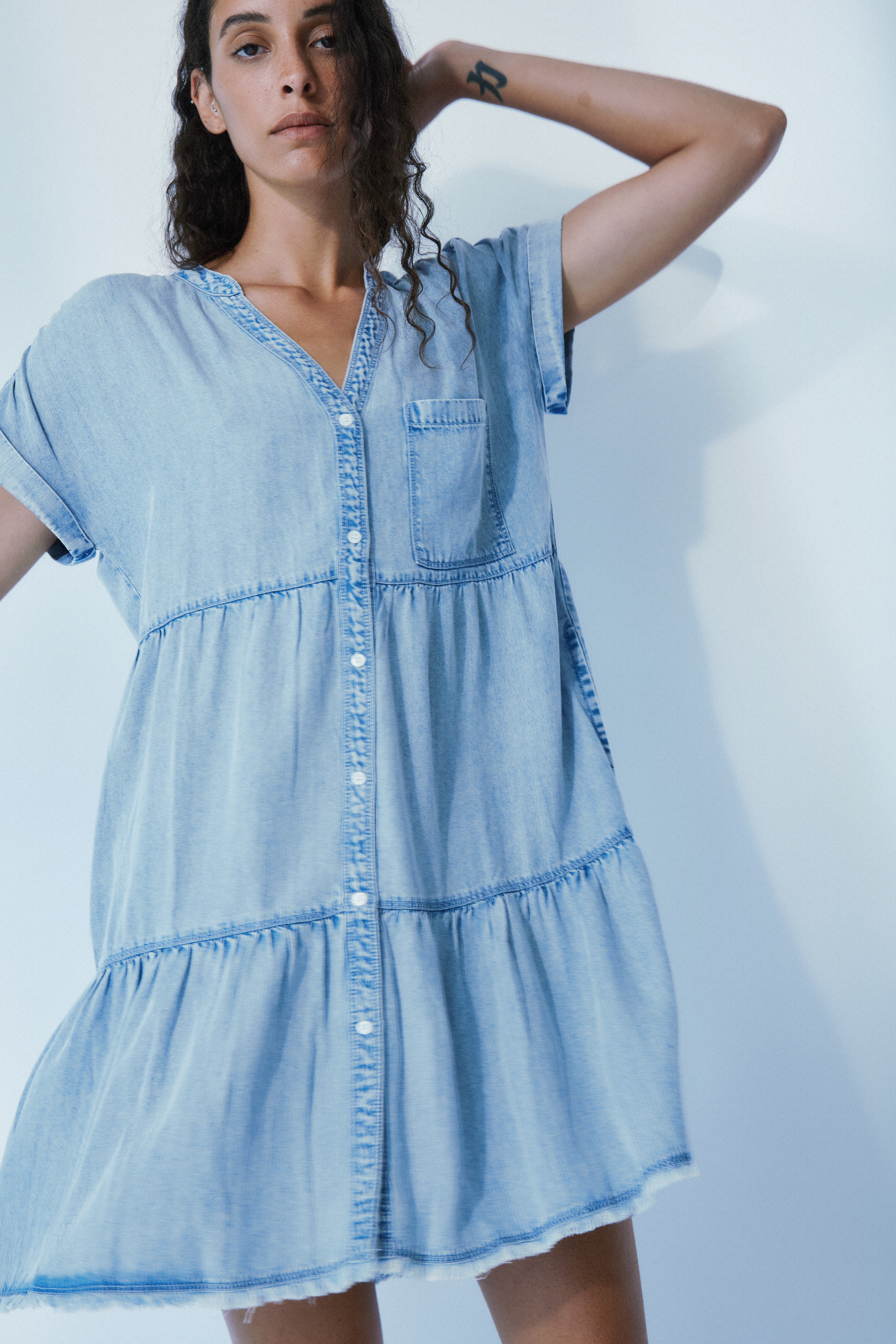 Mason denim dress