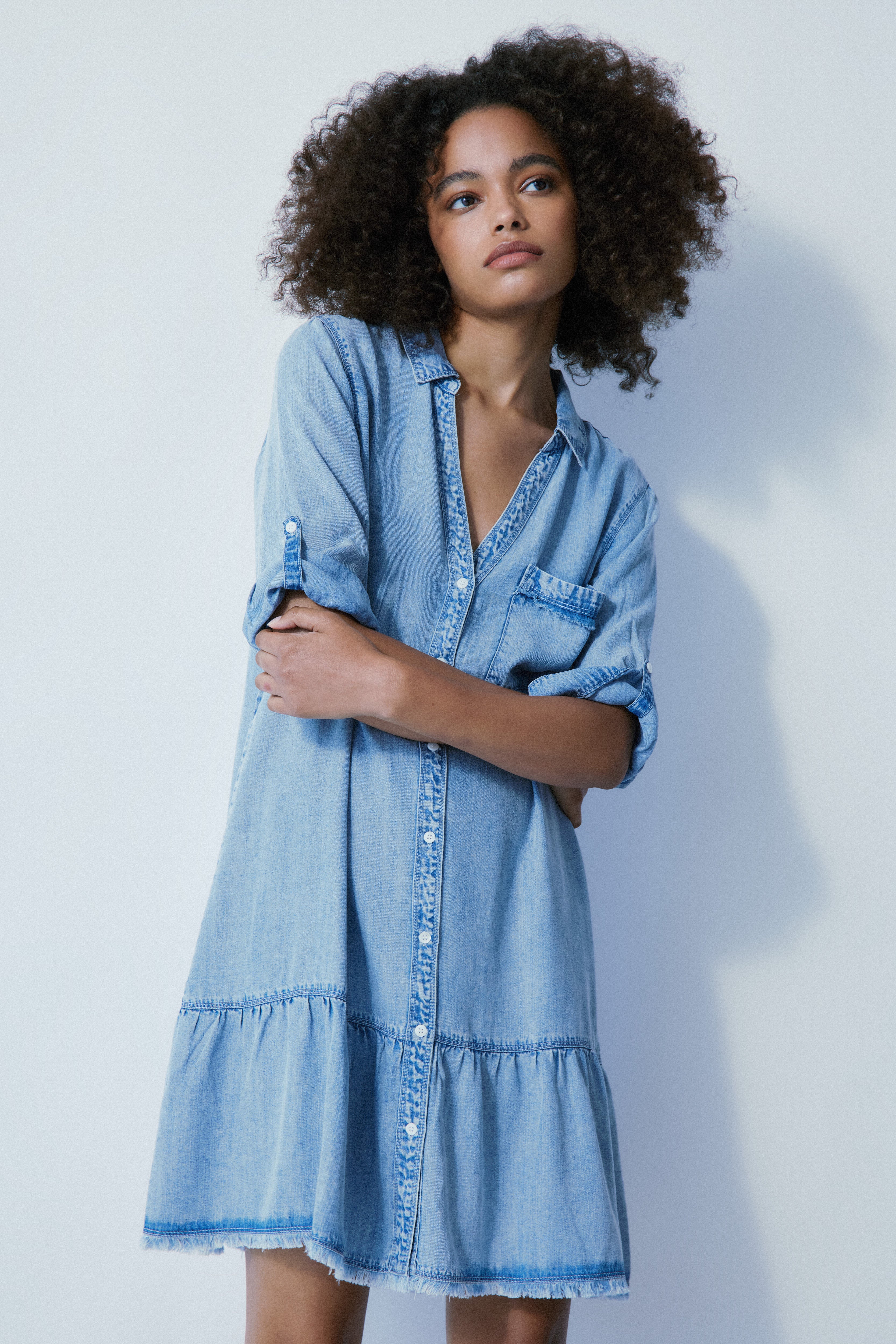 Percy denim dress