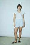 Sandra white linen blouse