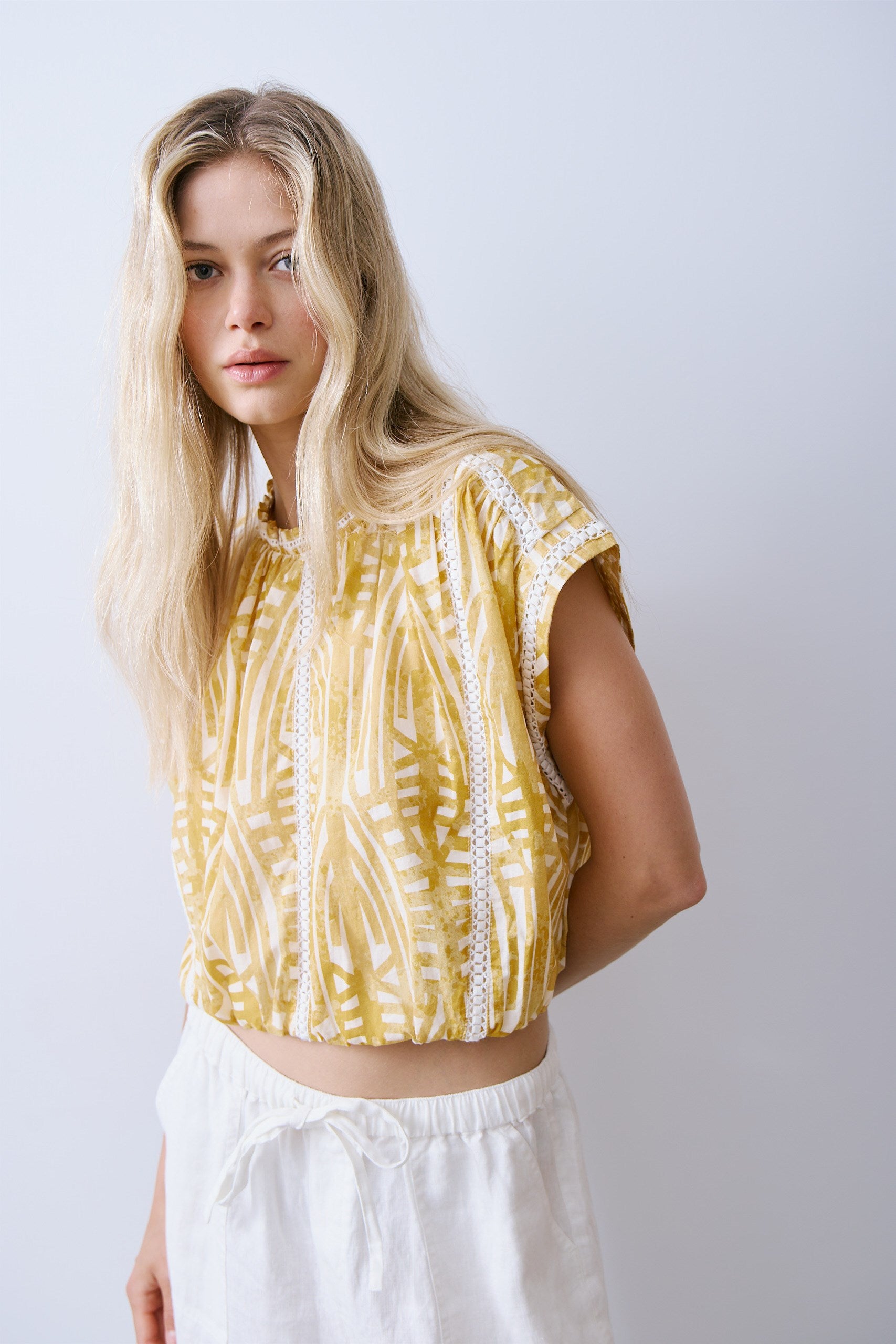 BALSAM TOP-Aztec yellow