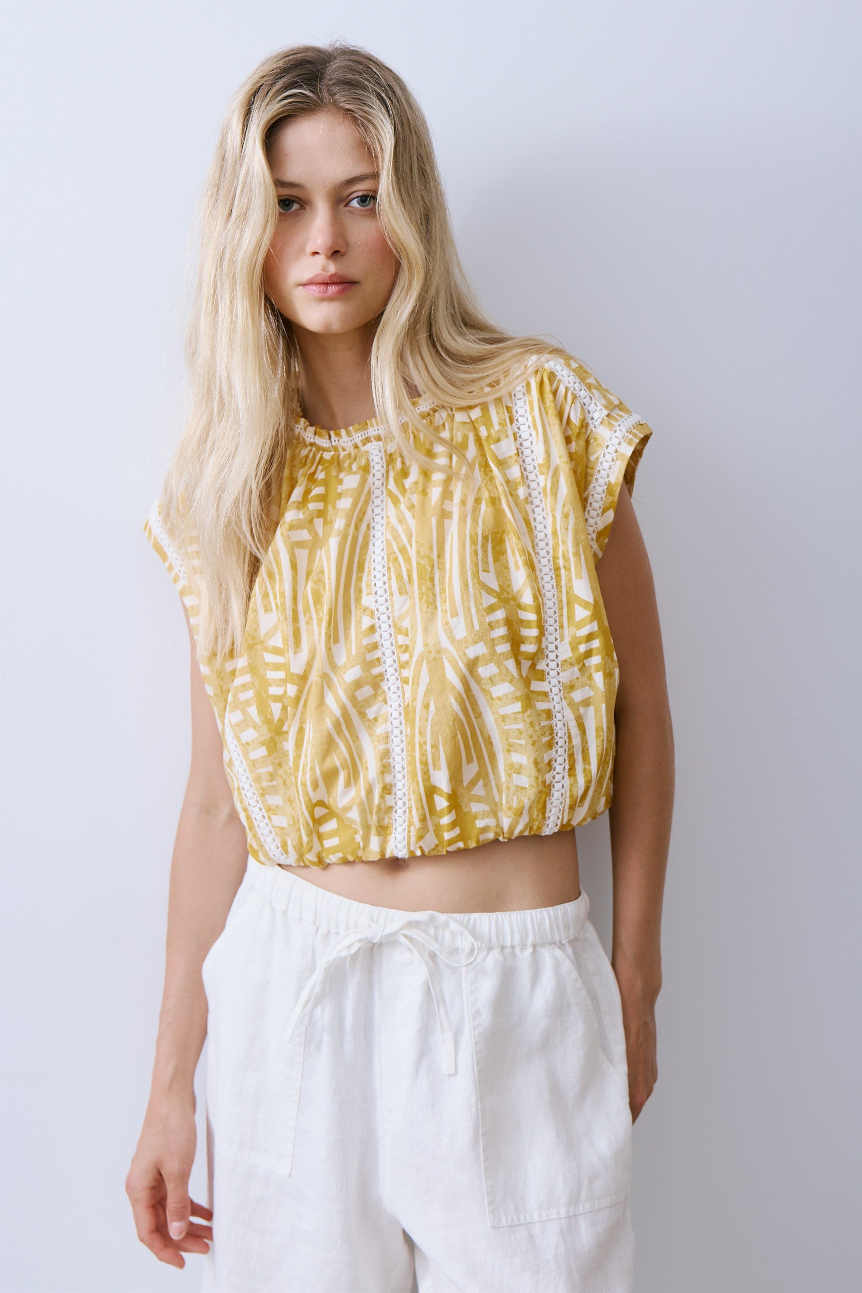 BALSAM TOP-Aztec yellow